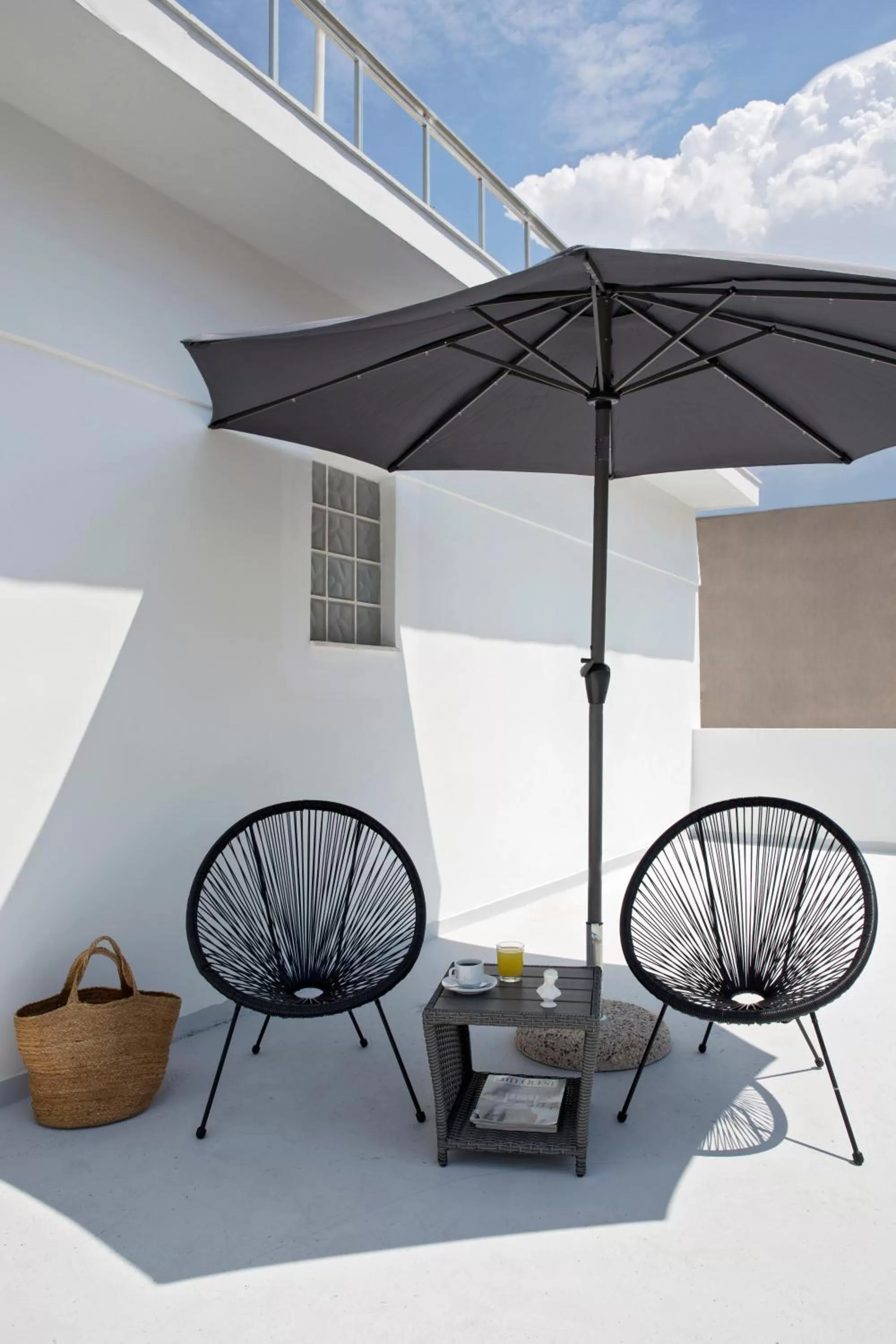 Balcony/Terrace in Hypnos Inn Athens