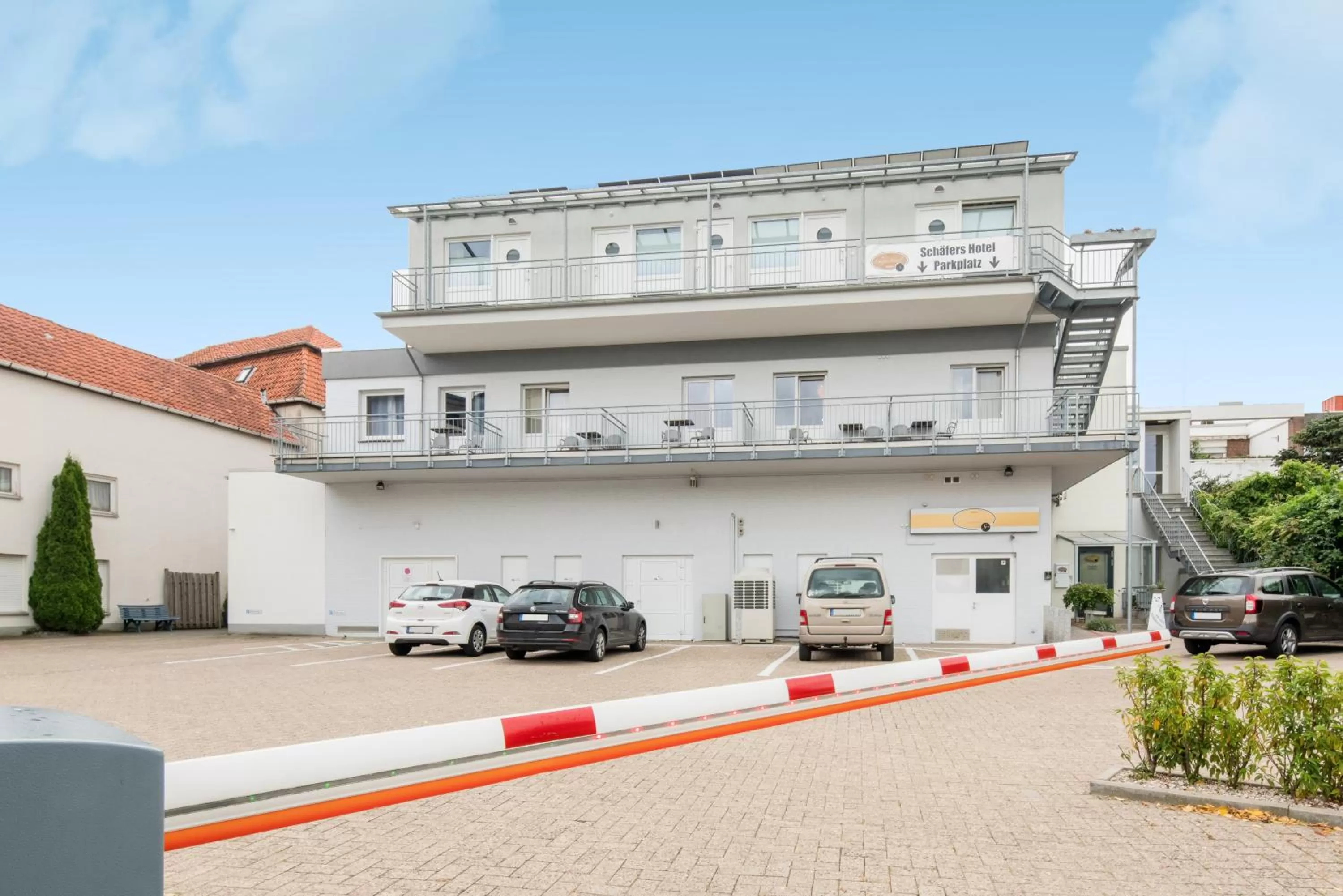 Property building in Schäfers Hotel, Self-Check-in, Cafe und Bäcker am Hotel