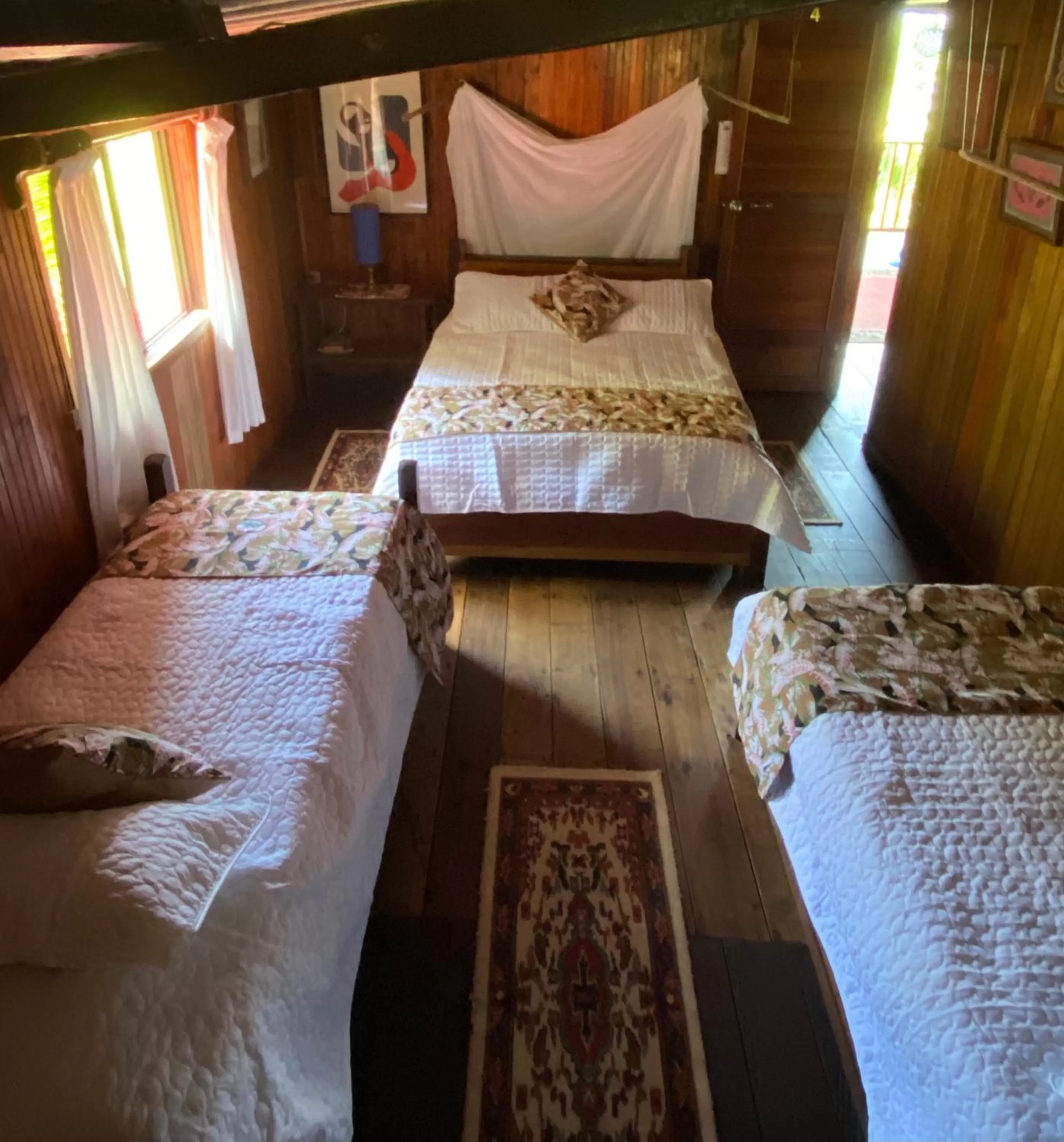Bed in Posada Turística Rocas De Cabo Marzo