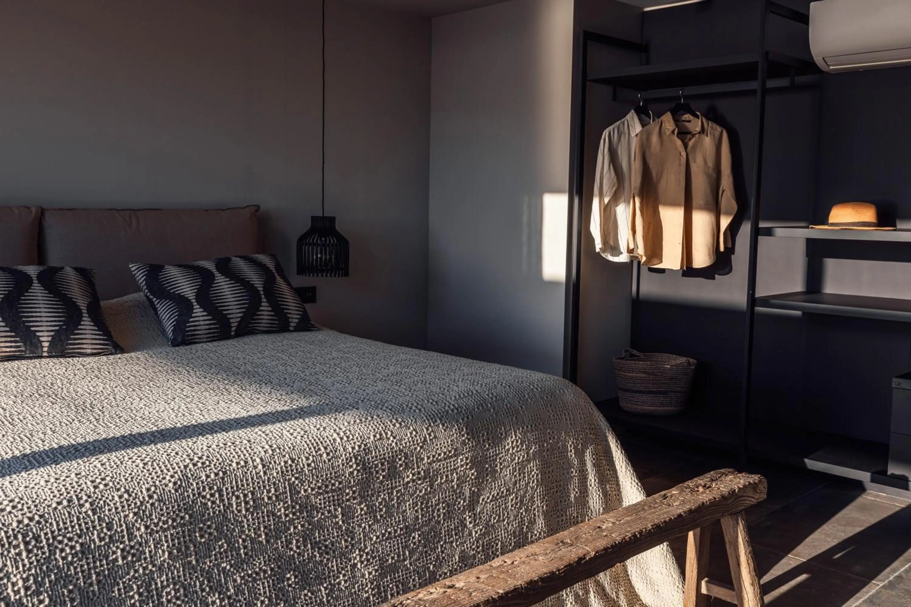 Bed in Minos Palace Resort - Adults Only