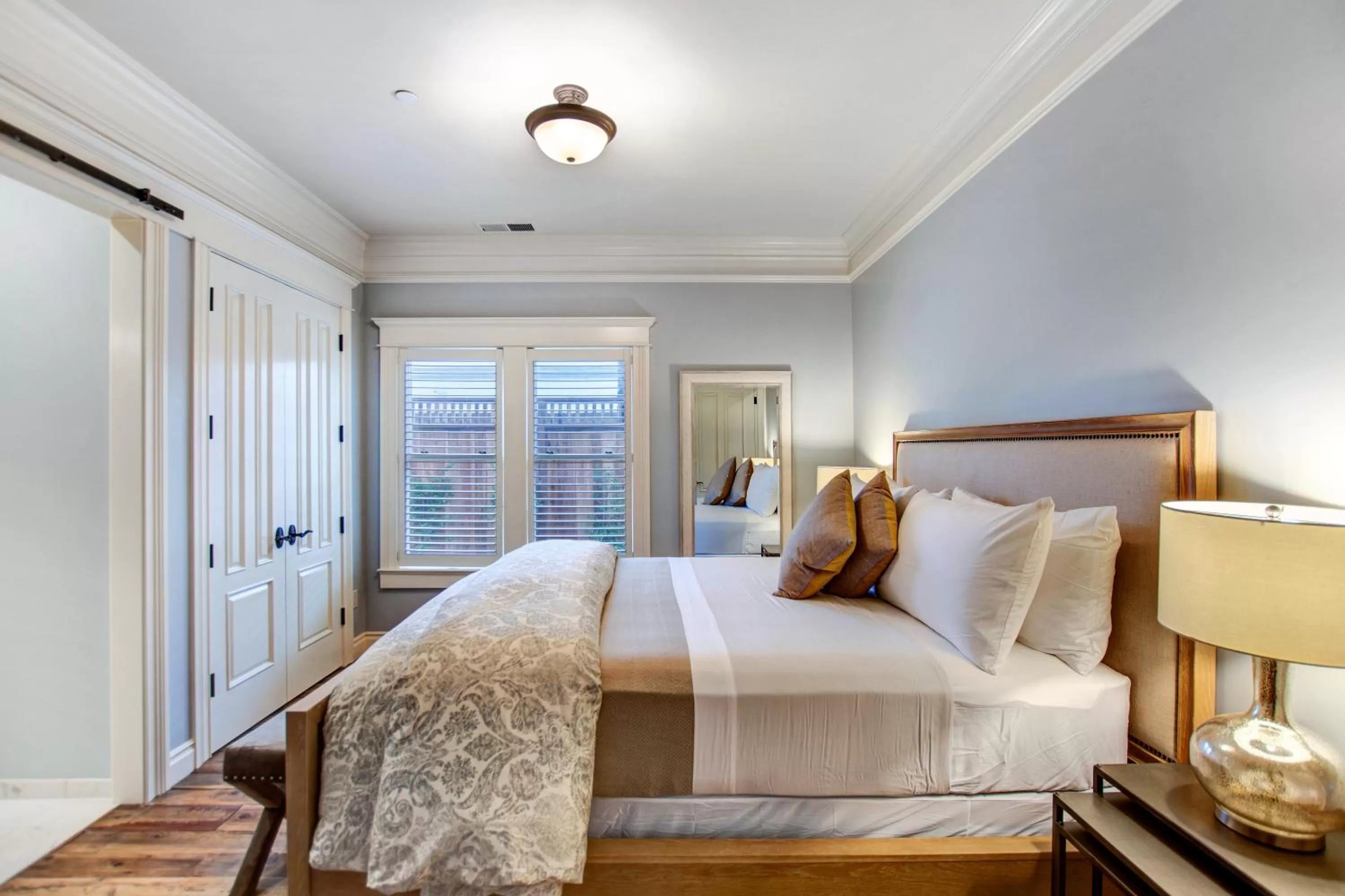 Bedroom in Sonoma Bungalows