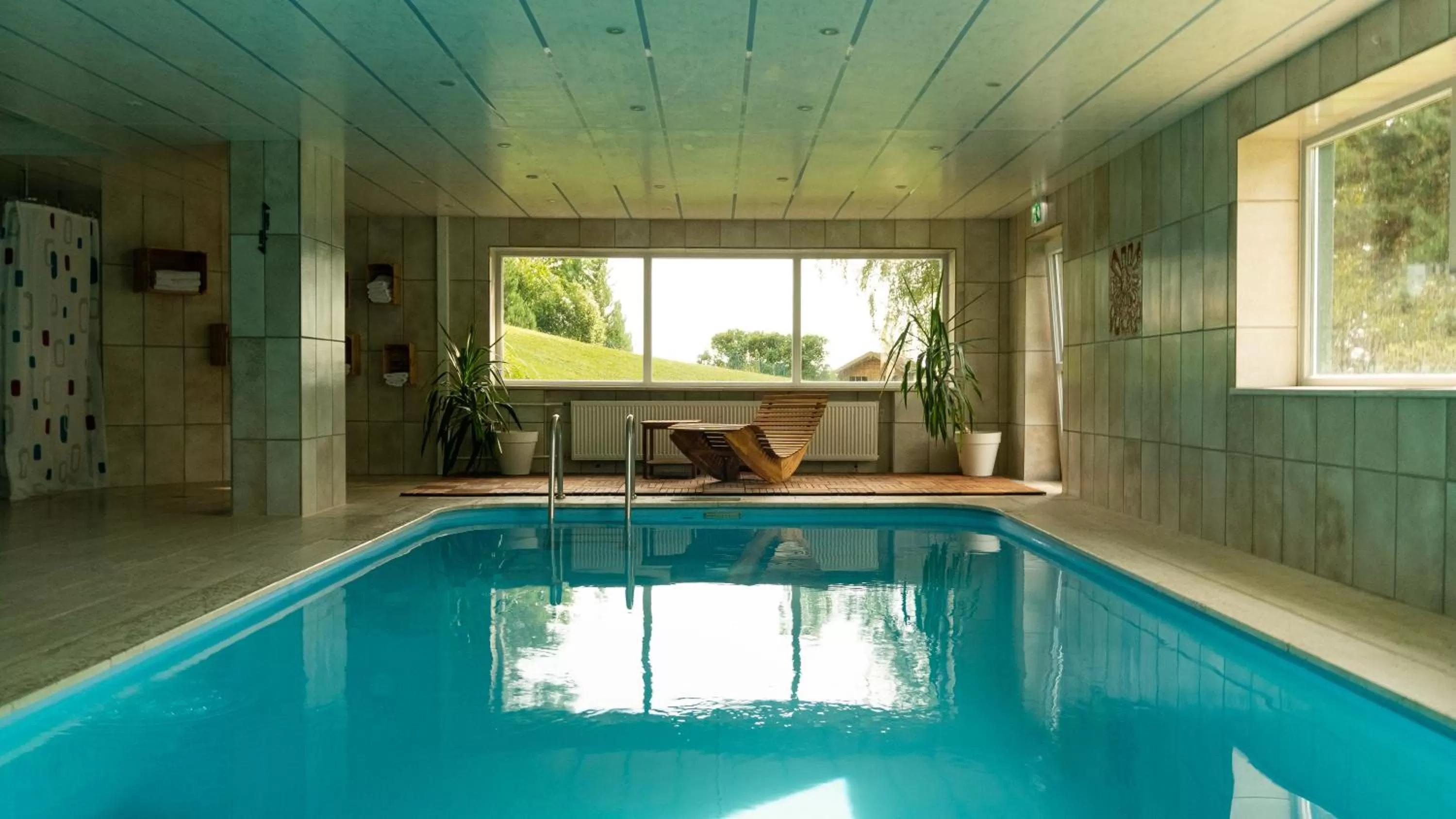 Spa and wellness centre/facilities, Swimming Pool in Hotel "Haus am Berg"