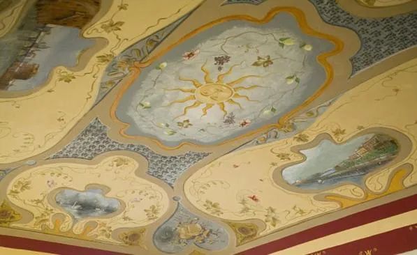 Decorative detail in Hotel Gargallo