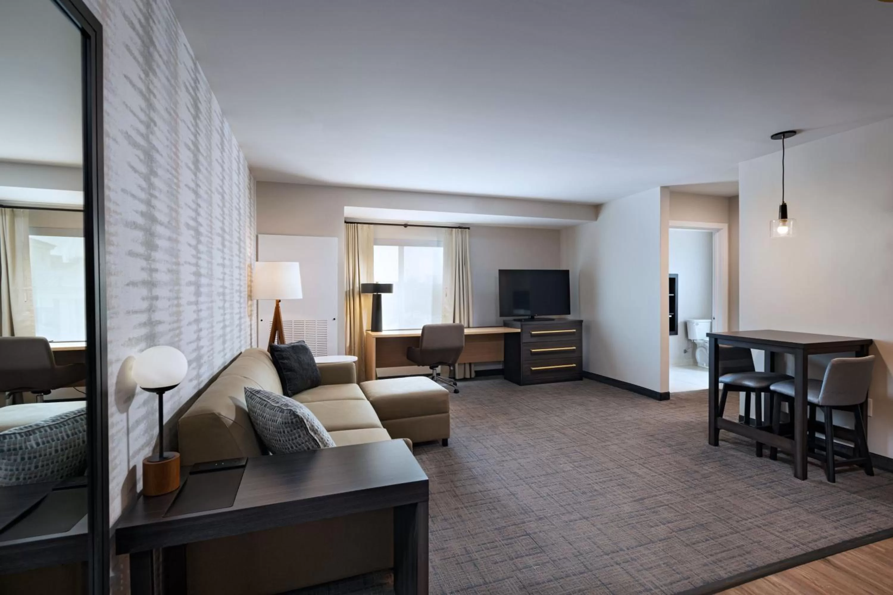 Living room in Residence Inn New Brunswick Tower Center Blvd.