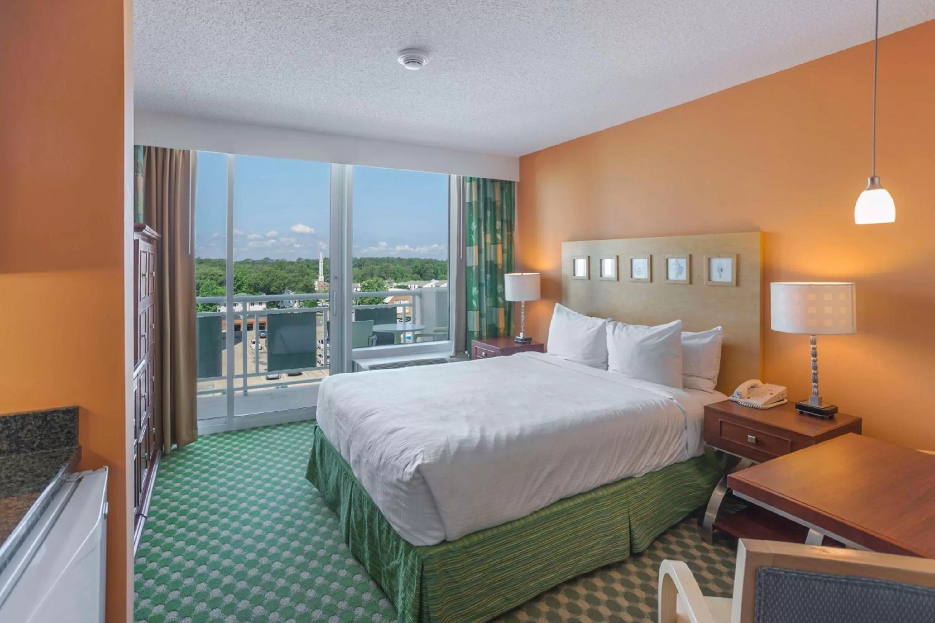 Bed in Hilton Vacation Club Ocean Beach Club Virginia Beach