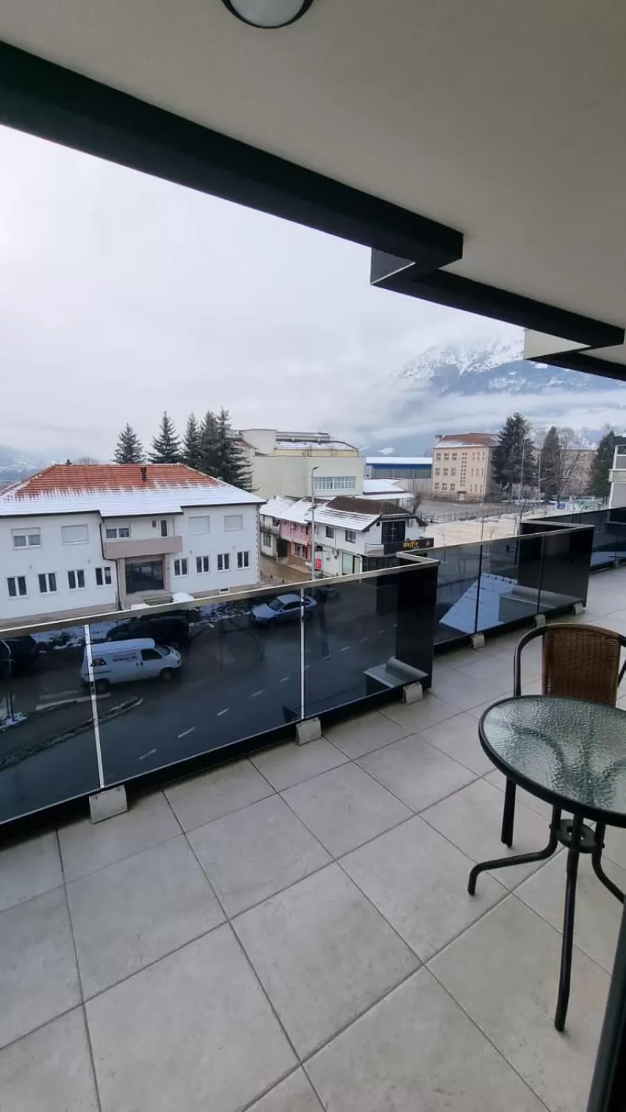 Balcony/Terrace in Elan Luxury Apartments & Rooms