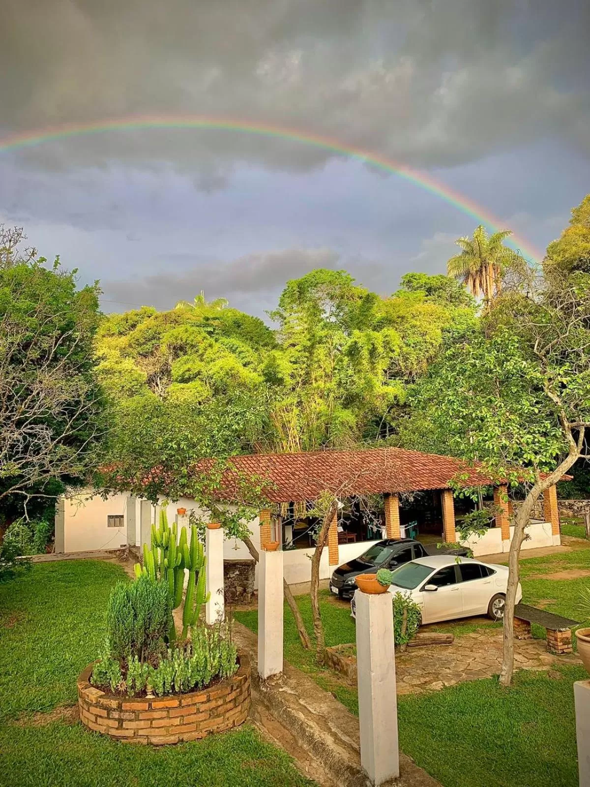 Garden in Pousada Cantinho do Mundo