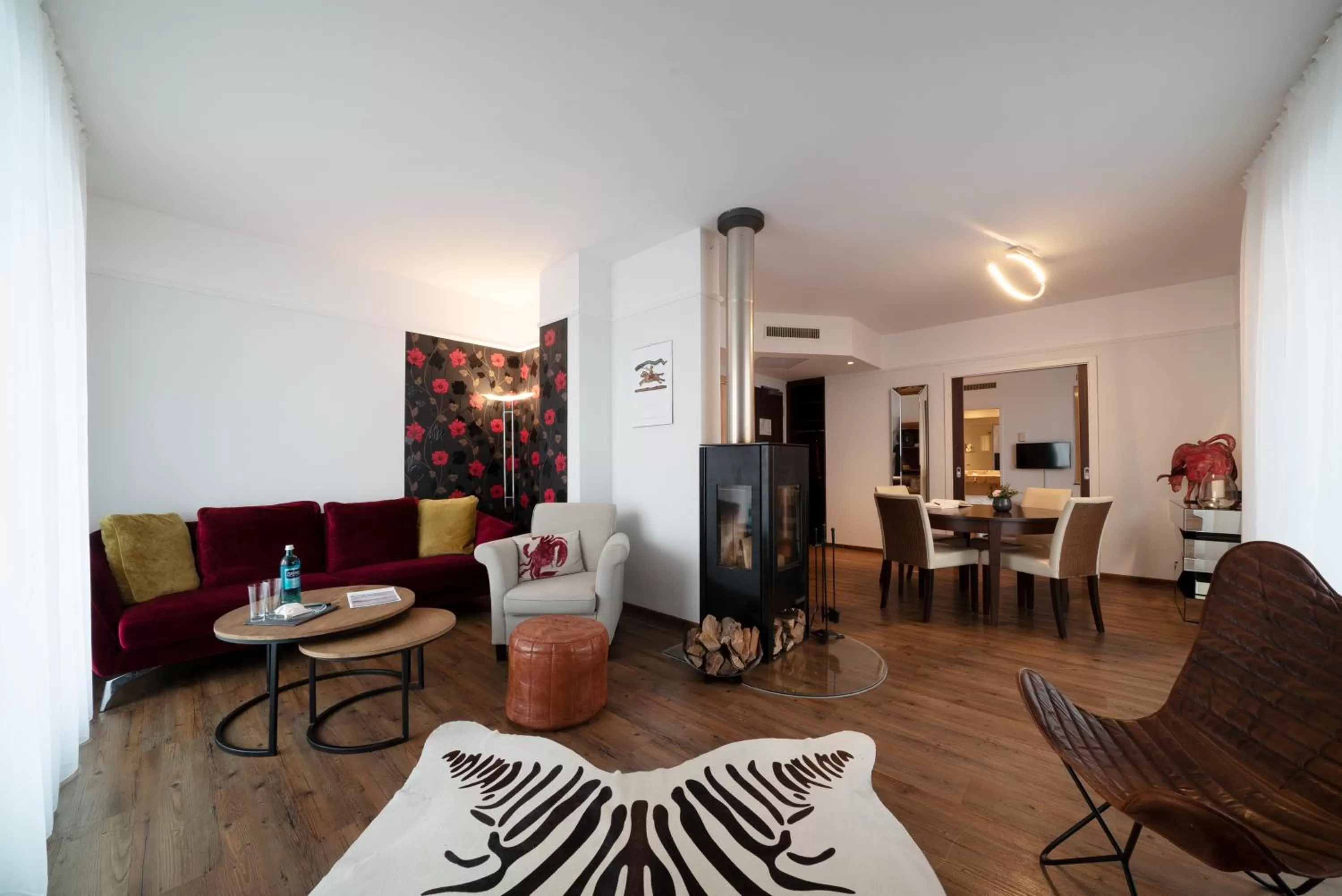 Living room in Resort Mark Brandenburg & Fontane Therme