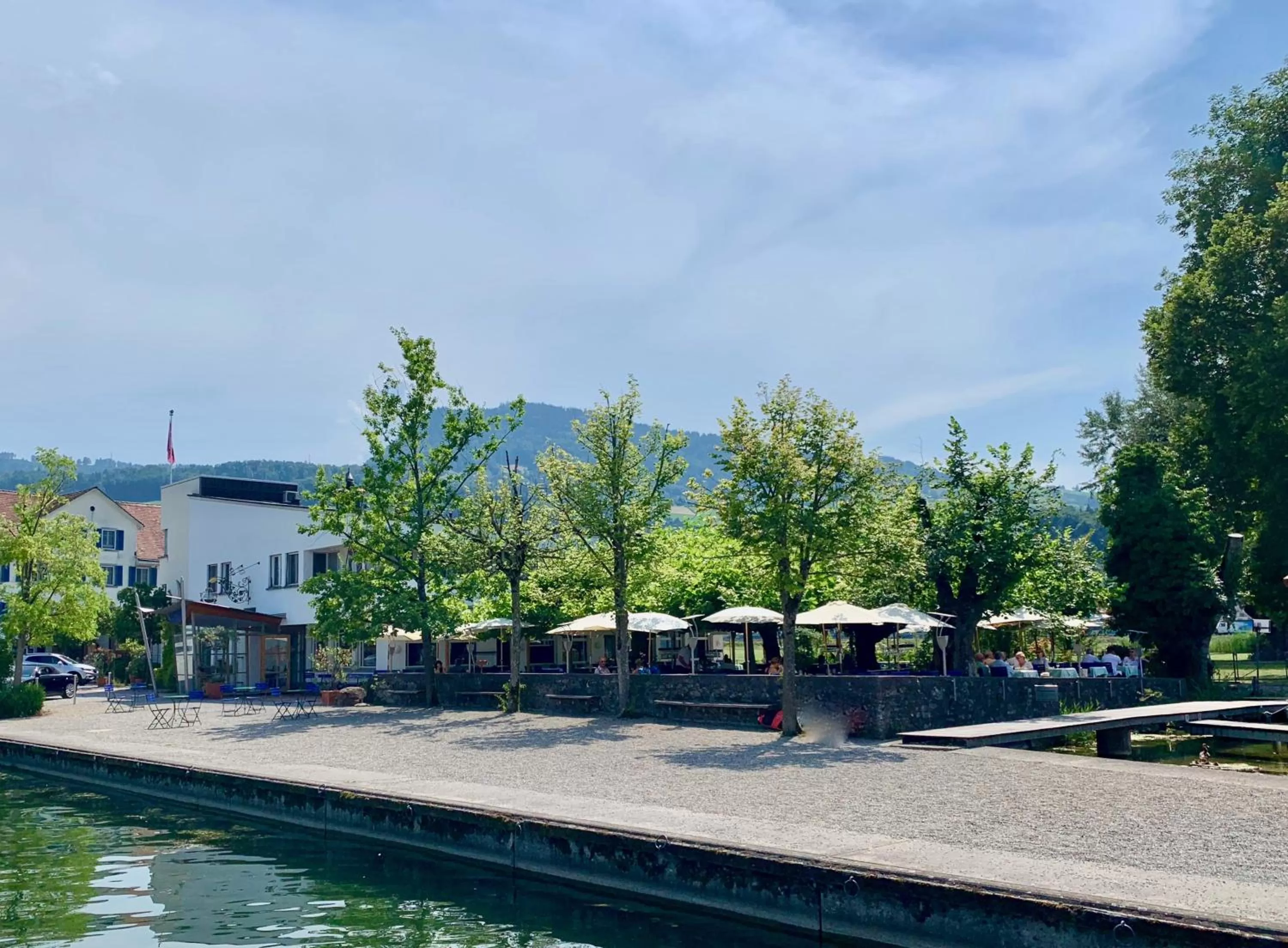 Beach in Hotel Restaurant Schiff