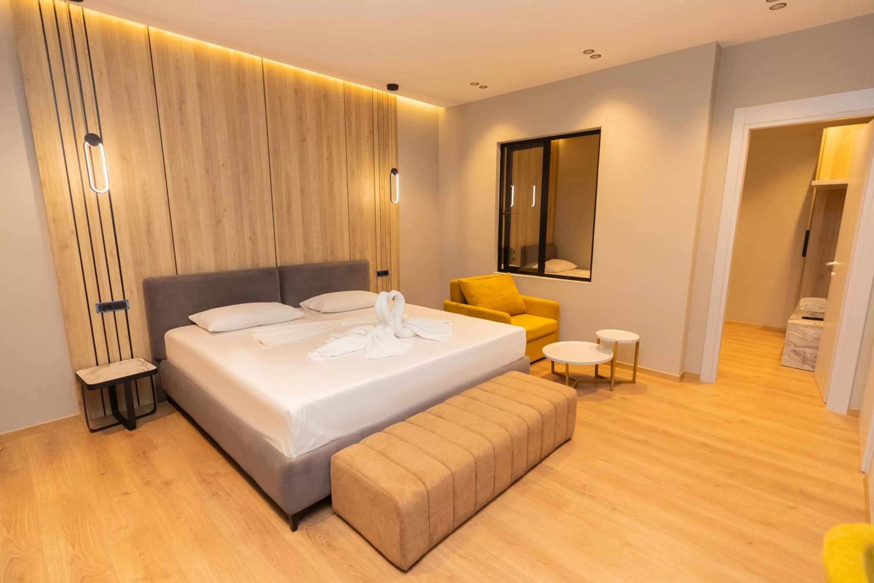 Bed in Esbjerg Hotel