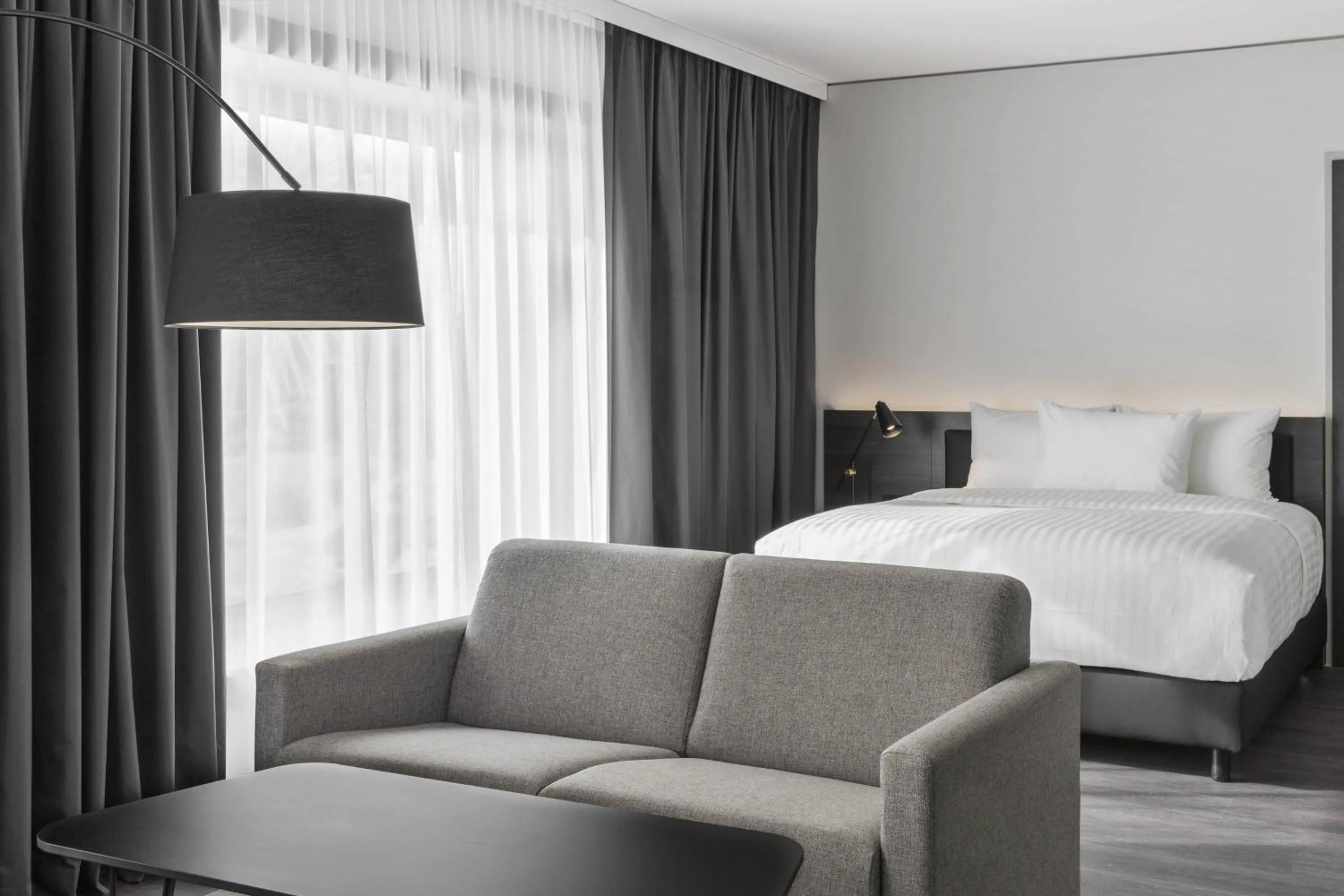Bedroom, Bed in Residence Inn by Marriott Munich Ostbahnhof