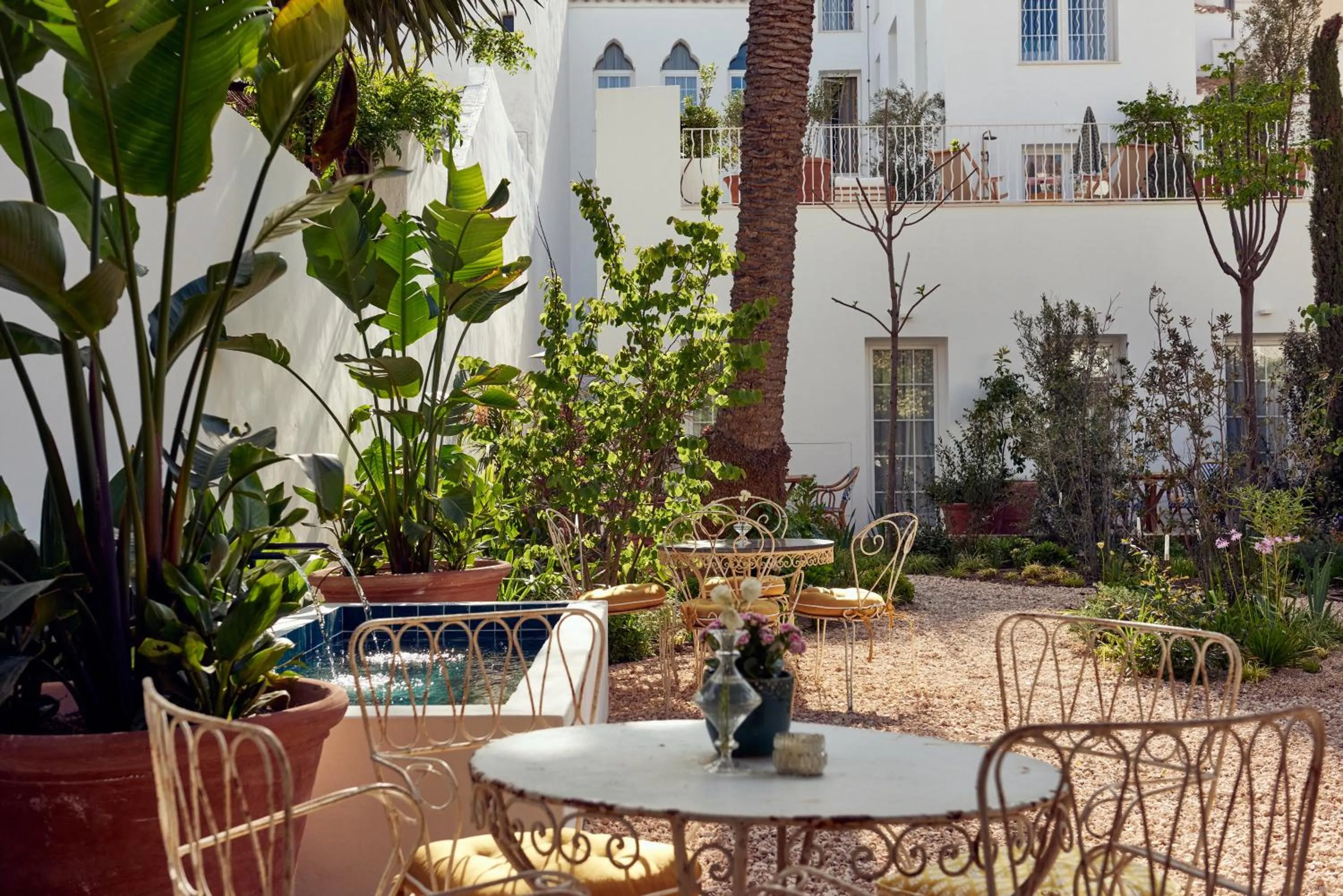 Garden in Cristine Bedfor Mahon Boutique Hotel