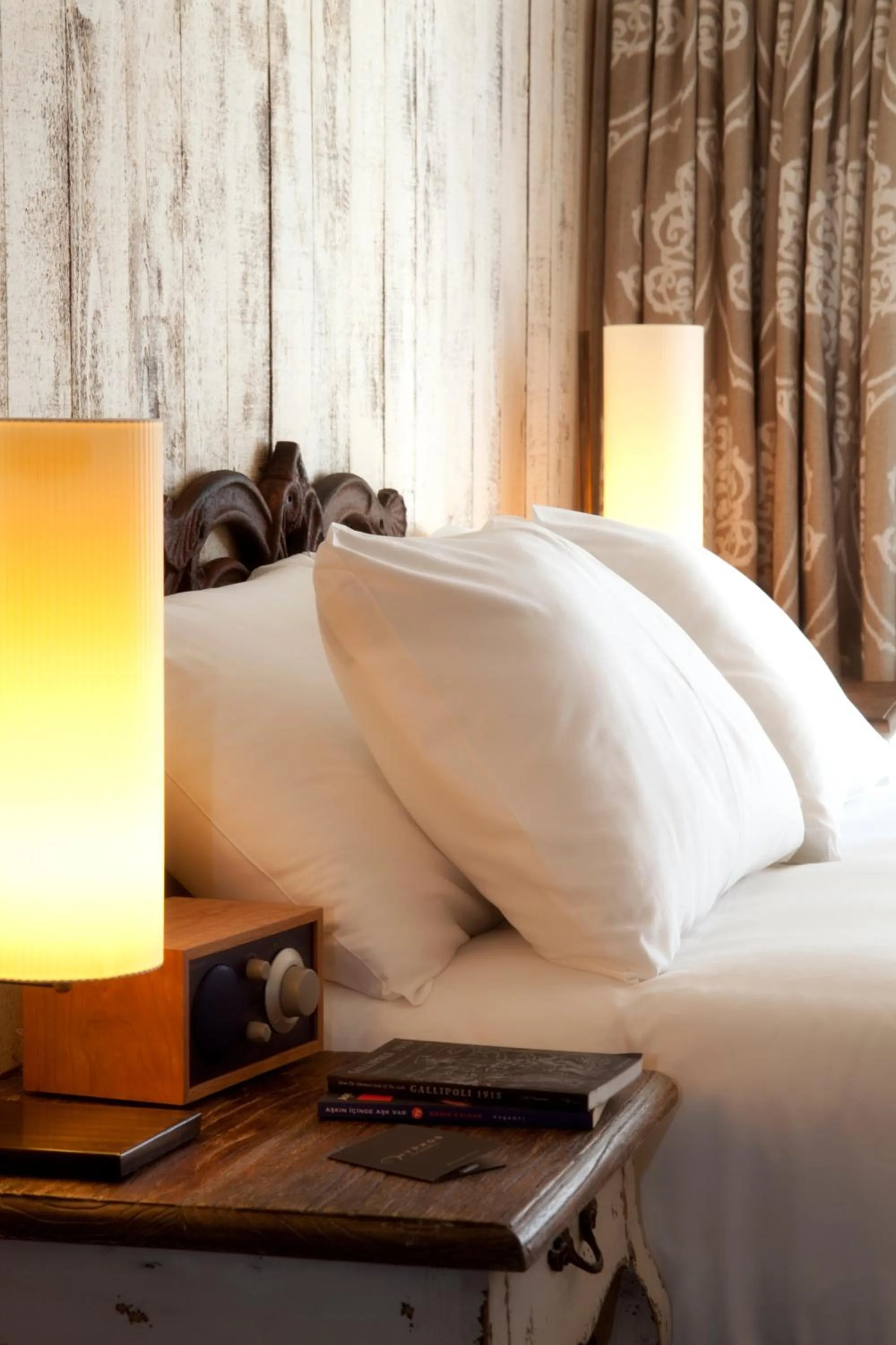 Decorative detail, Bed in Hypnos Design Hotel