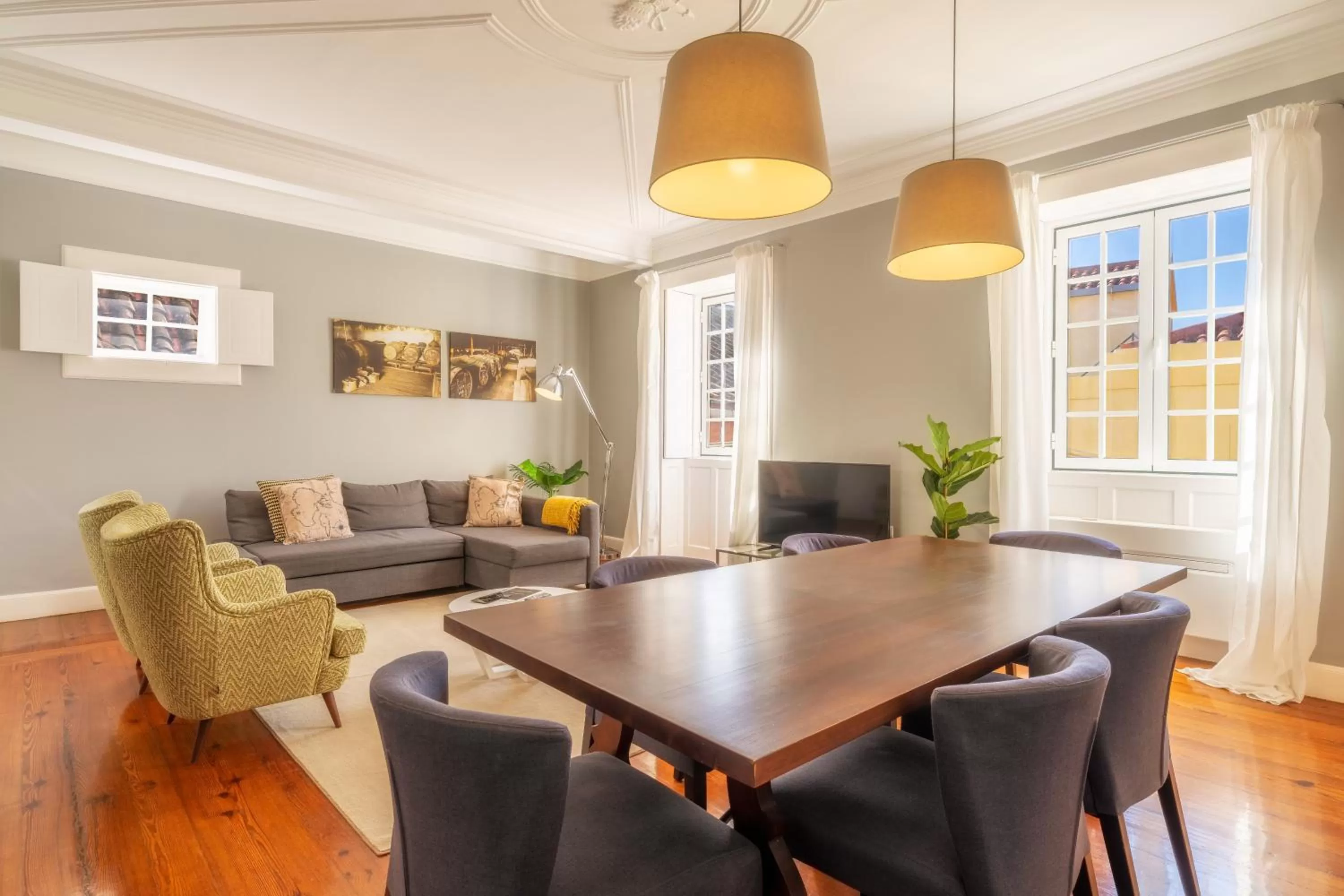 Living room in The Wine Lodges by An Island Apart