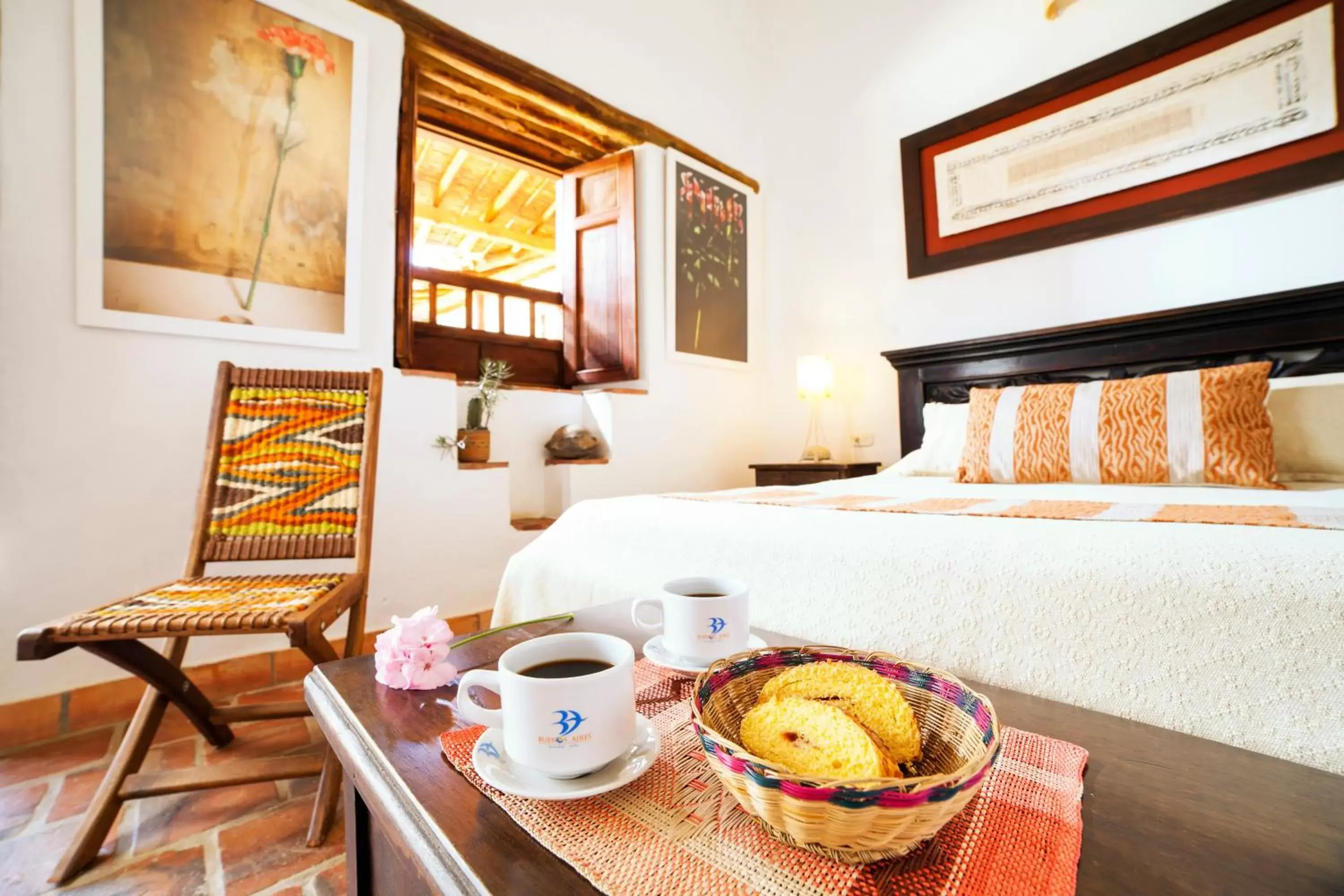 Standard Double Room in Hotel Buenosaires Barichara Standard Double Room in Hotel Buenosaires Barichara