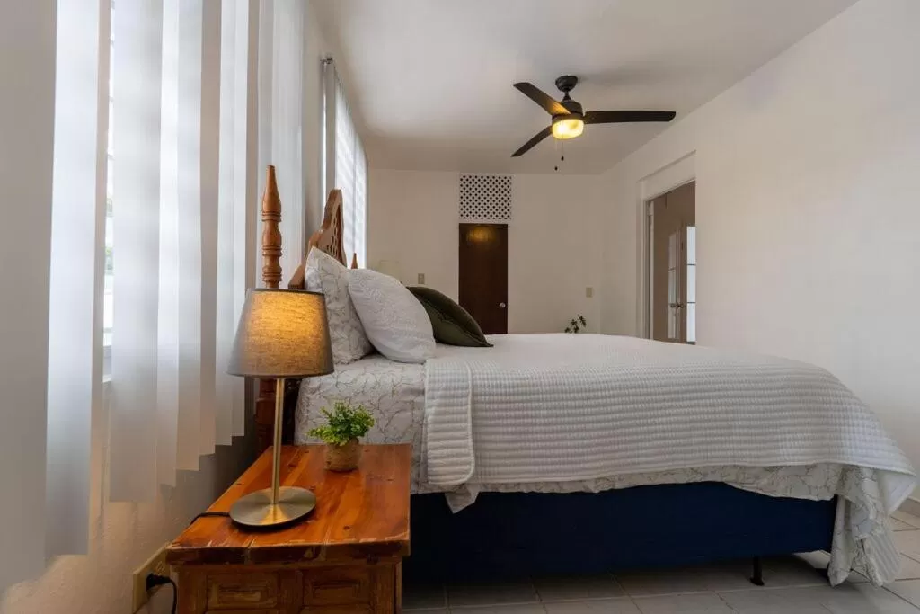 Bed in El Flamingo Beach Club