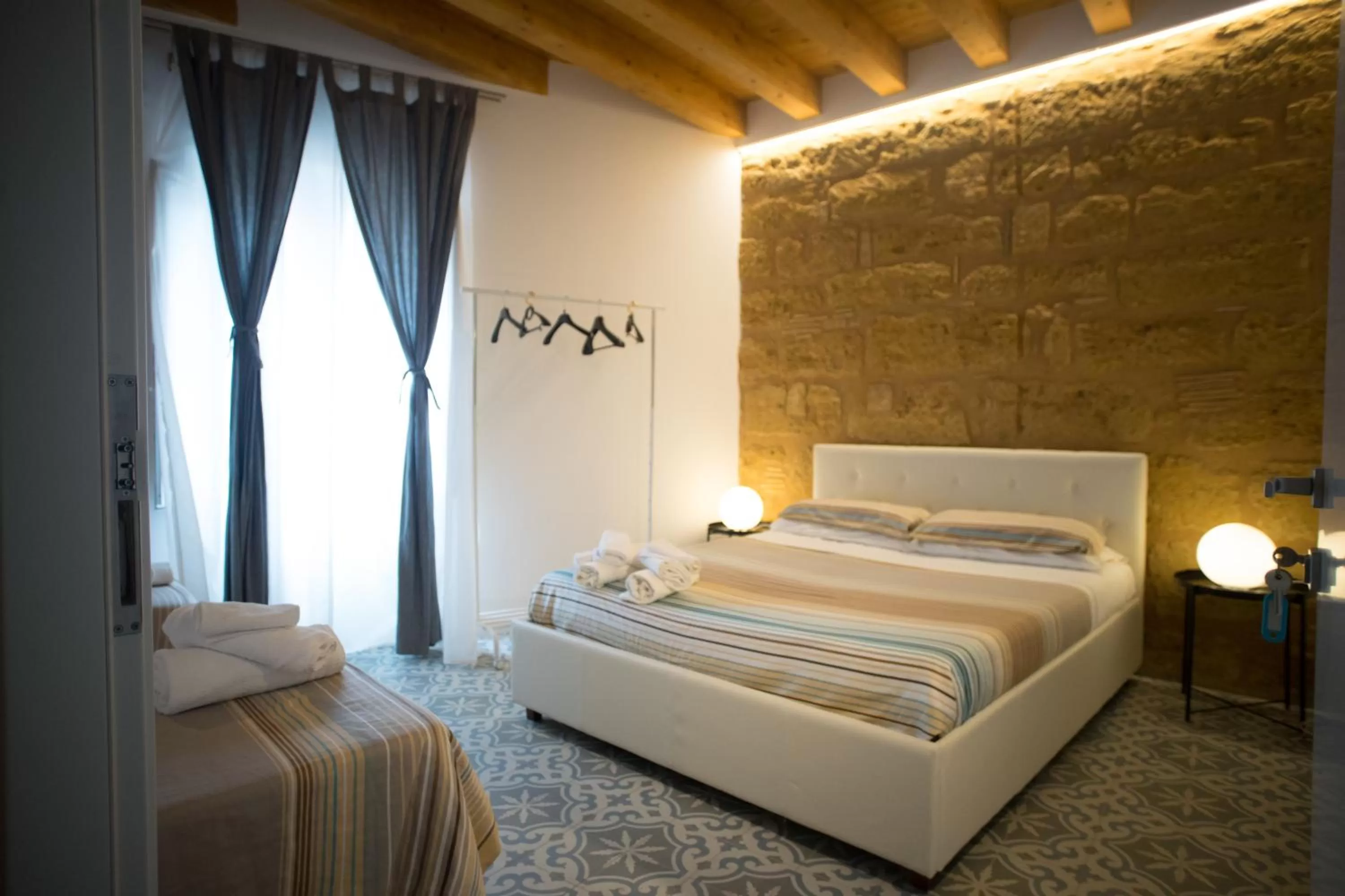 Bed in B&B Kolymbetra