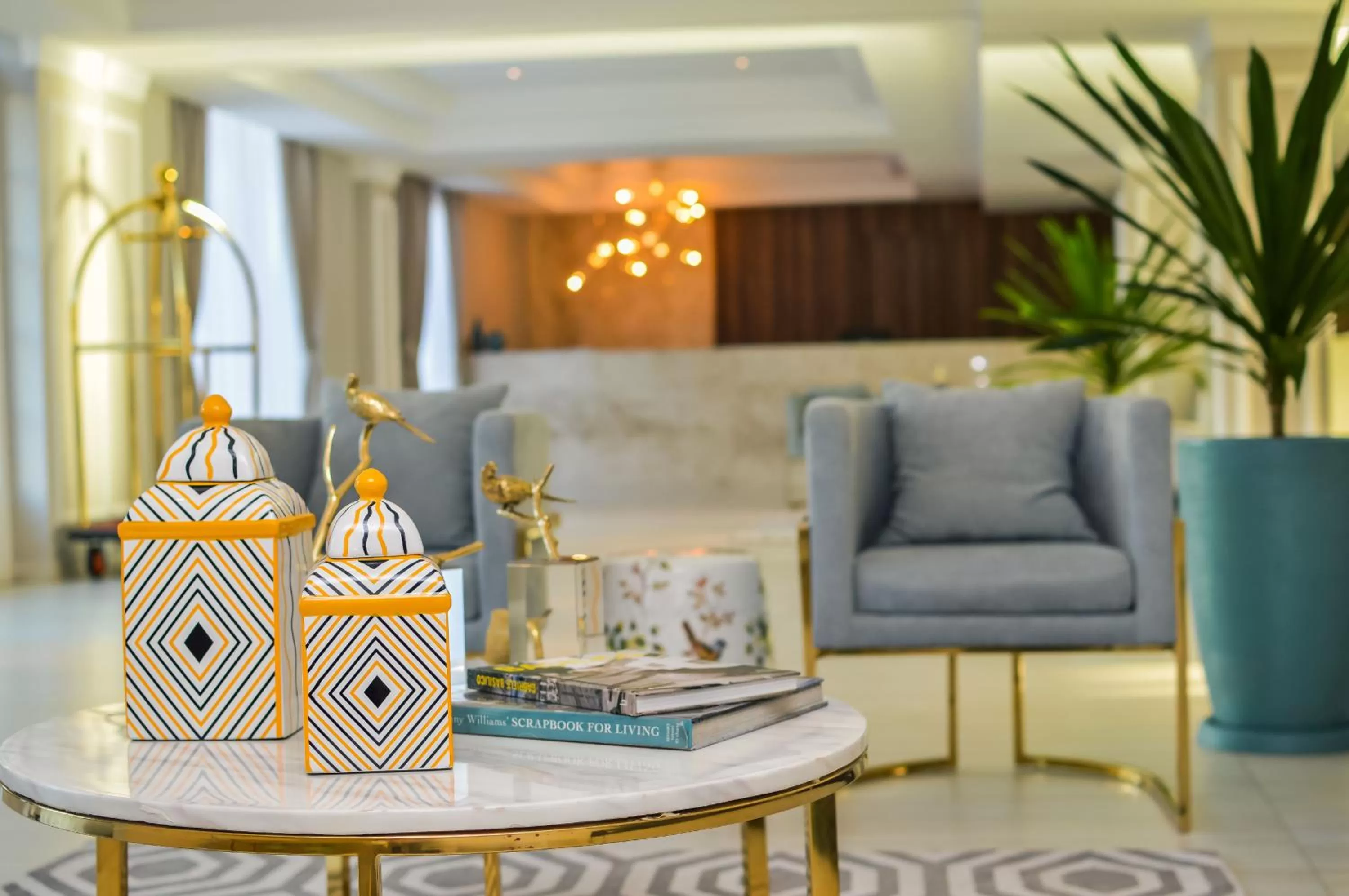 Lobby or reception in Bisinii Boutique Hotel