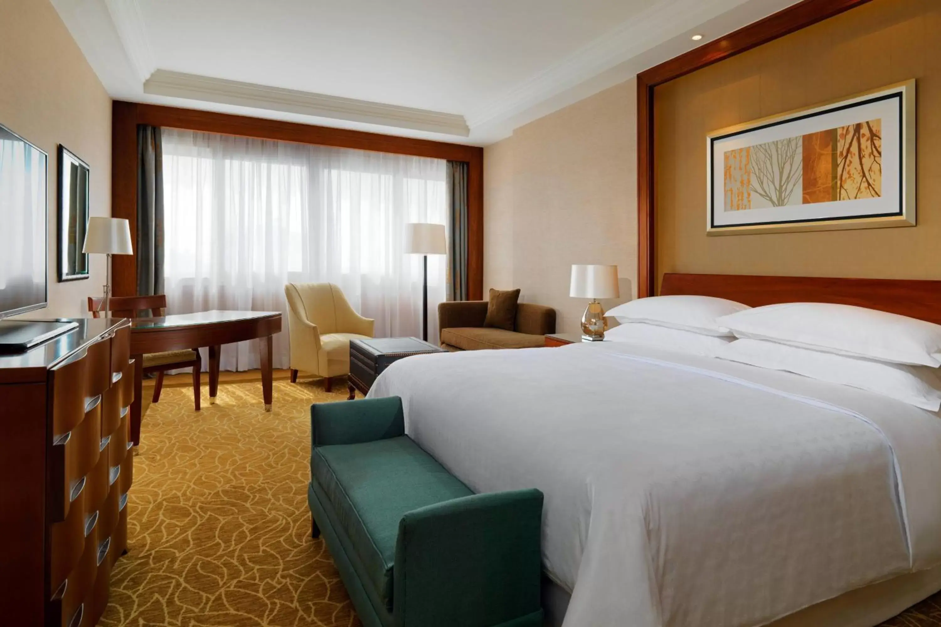 Club Guest room, 1 King, Partial River view in Sheraton Cairo Hotel & Casino Club Guest room, 1 King, Partial River view in Sheraton Cairo Hotel & Casino