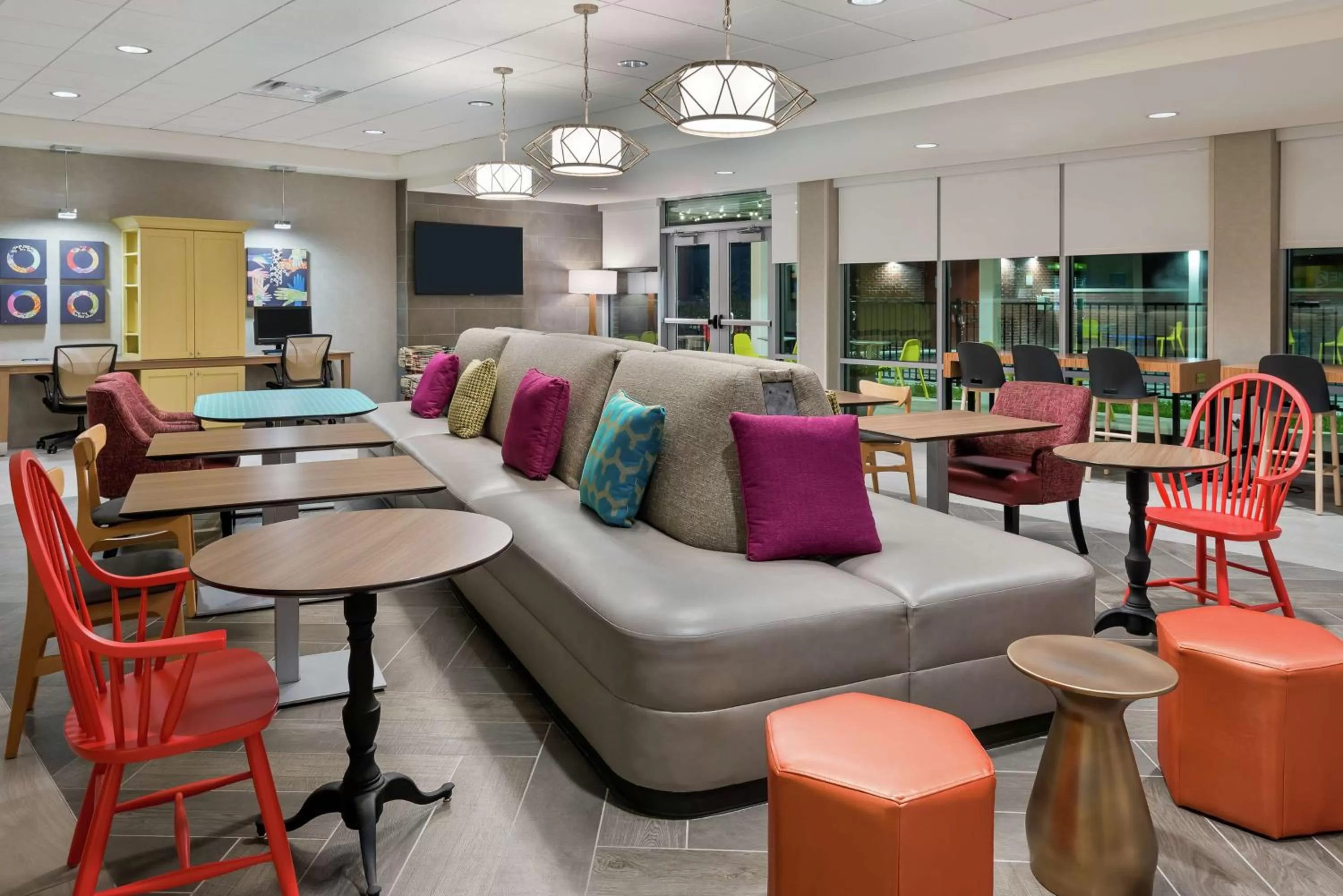 Lobby or reception in Home2 Suites By Hilton Orlando Near UCF