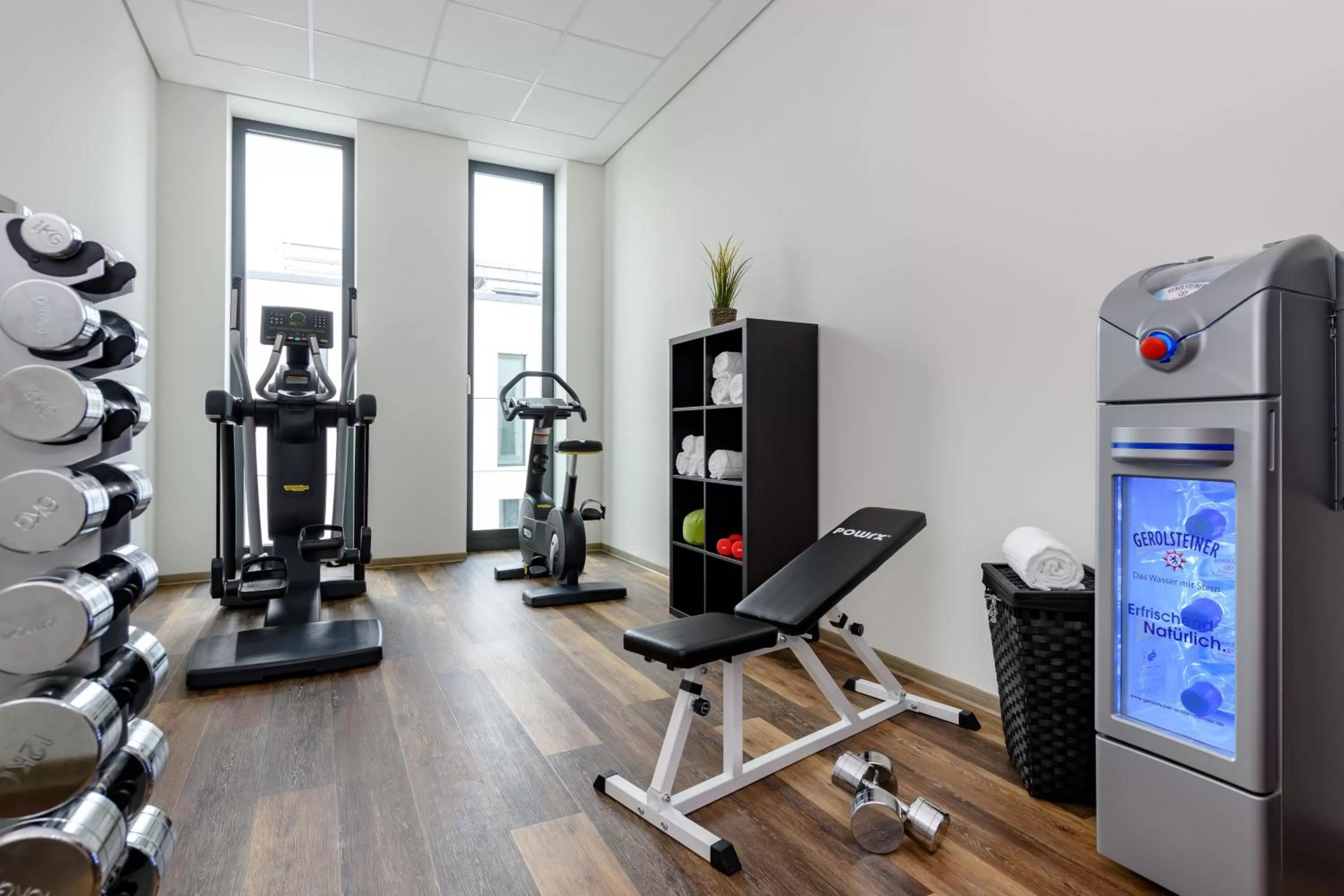 Fitness centre/facilities in Aparthotel Adagio Bremen City