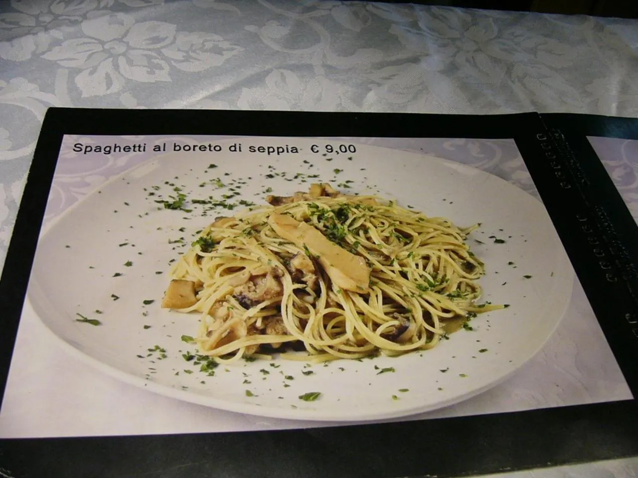 Food close-up in Hotel Serena