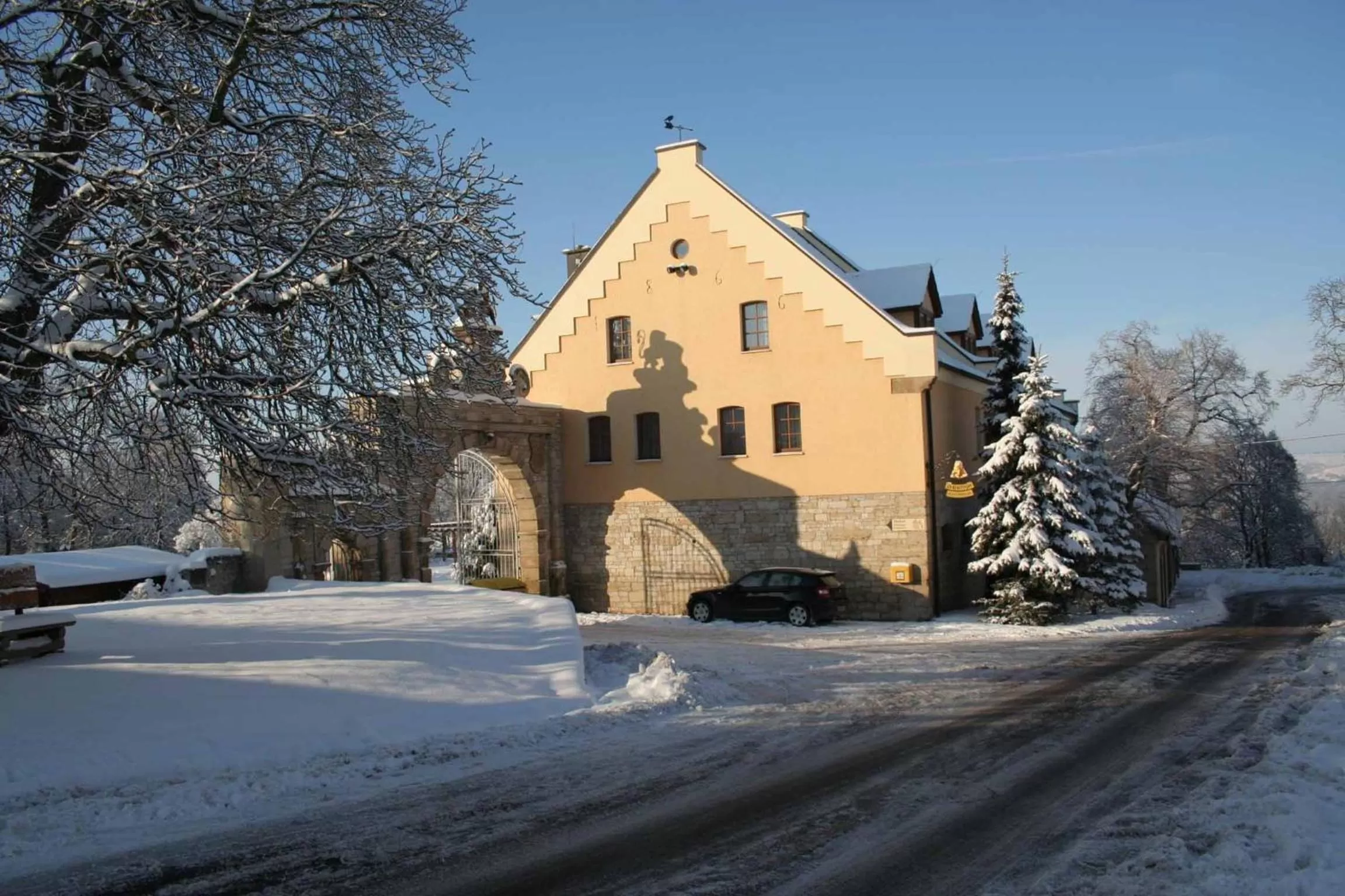 Property building in Hotel und Restaurant Rittergut Kreipitzsch