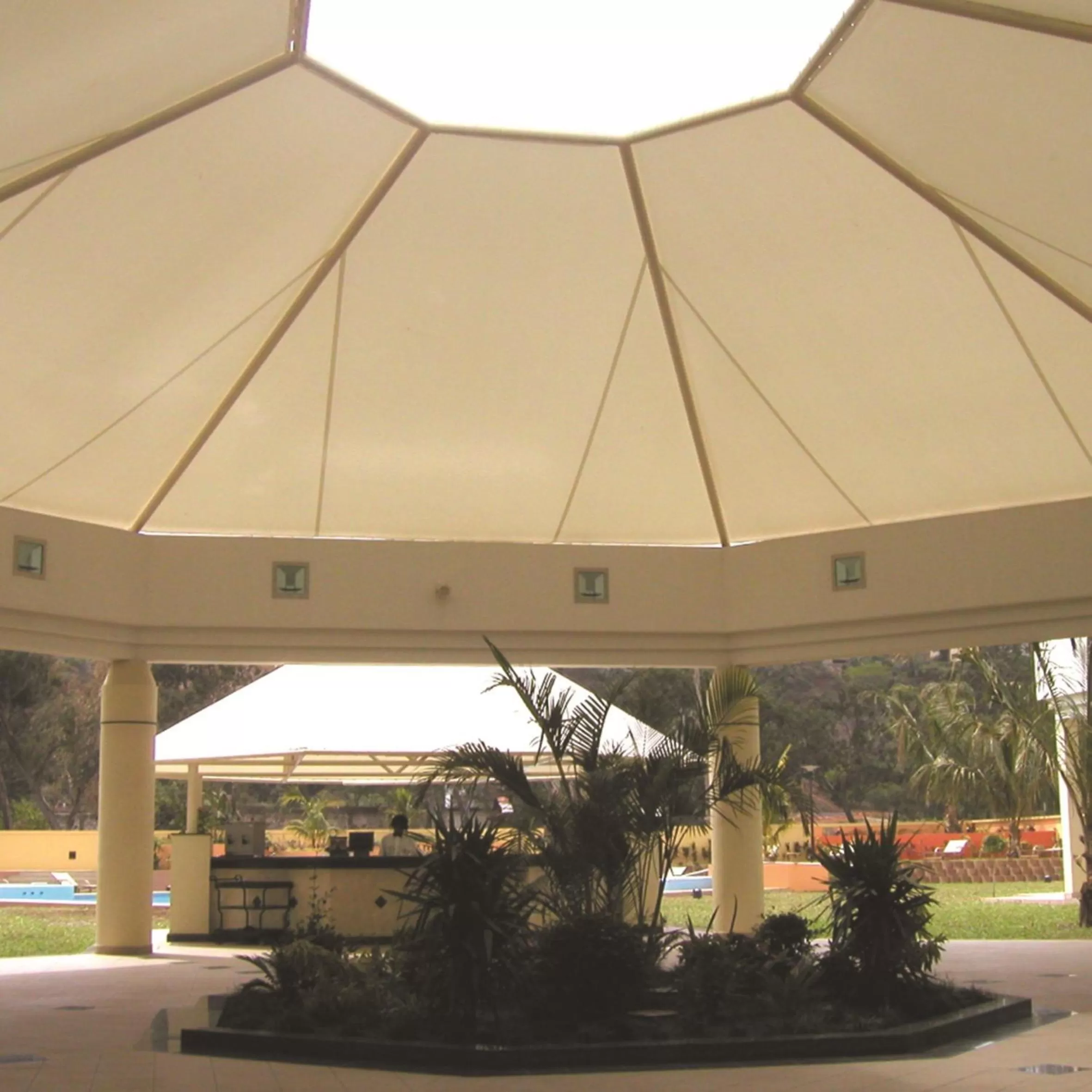 Decorative detail in Hotel Vip Grand Maputo