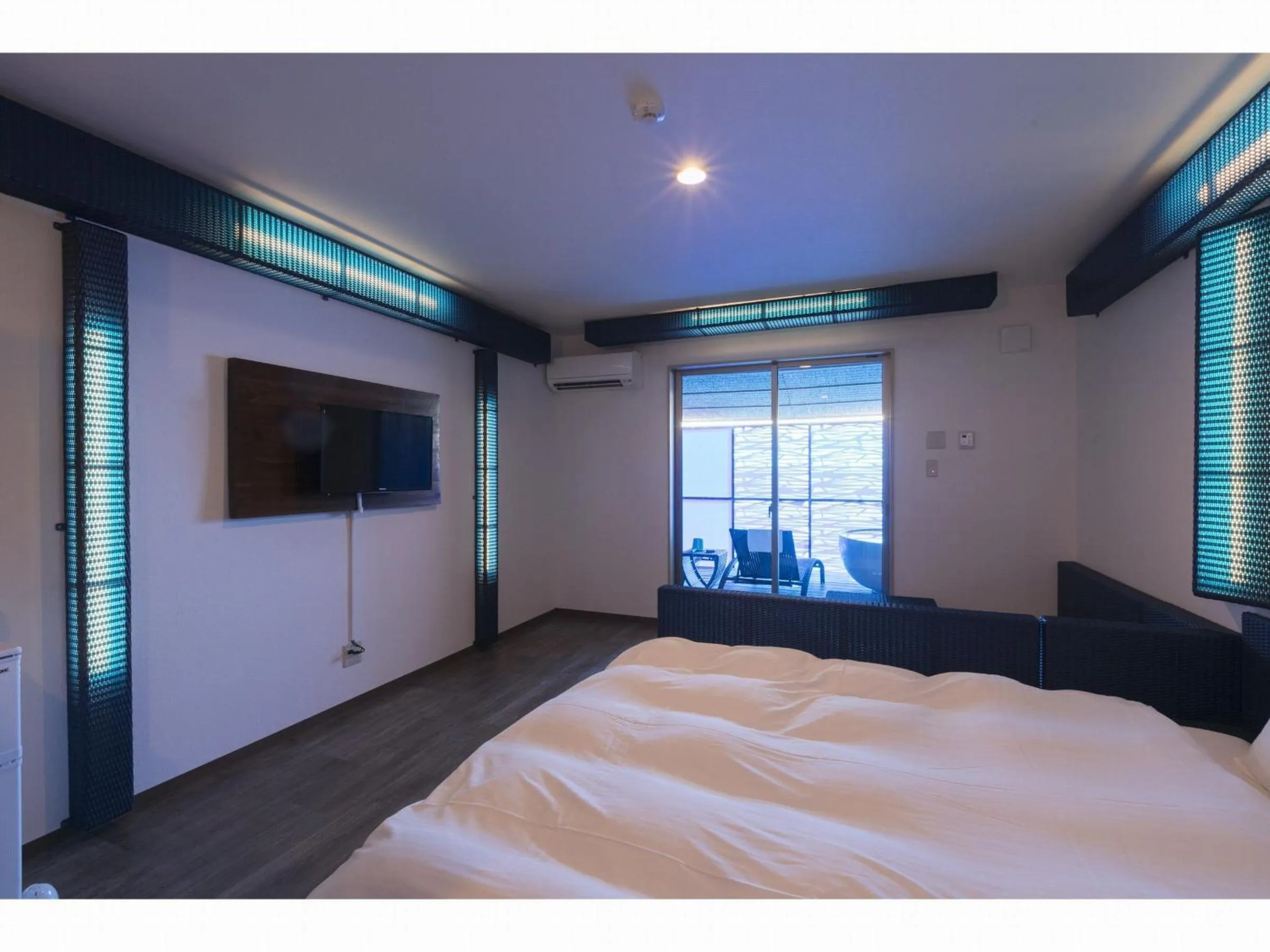 Photo of the whole room, Bed in XYZ Private Spa and Seaside Resort