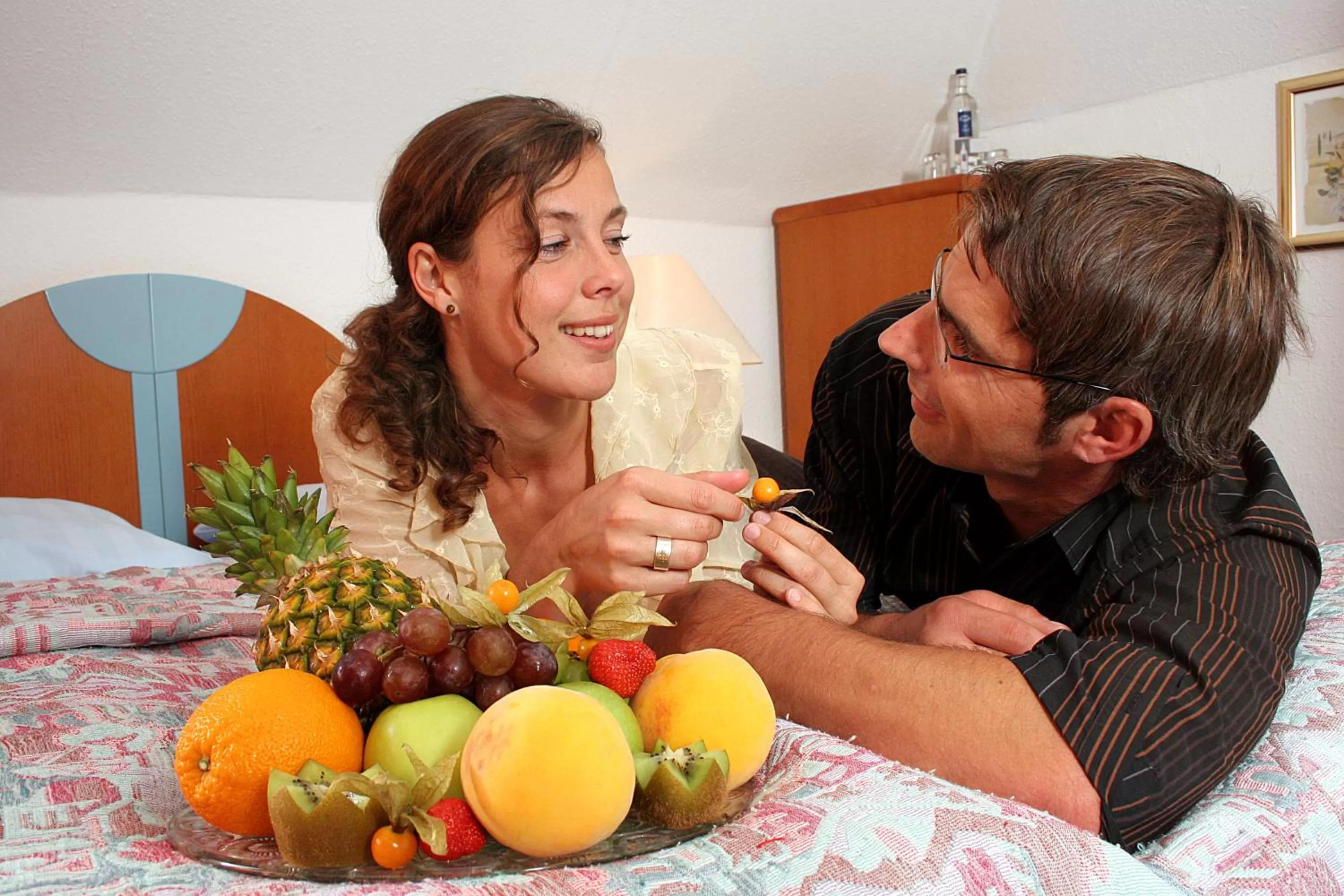 Bed in Landhotel Kastanienallee Putbus