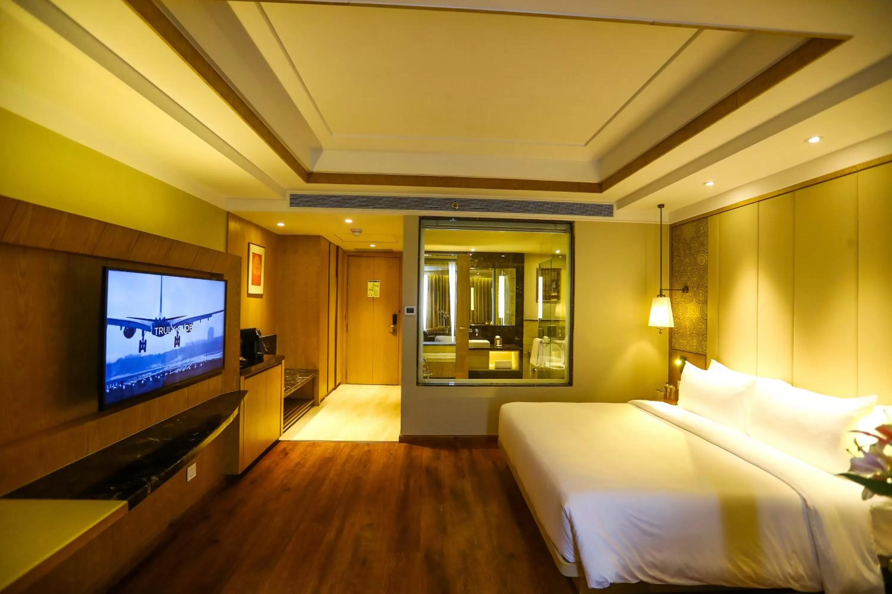 Photo of the whole room, Bed in Radisson Bhopal