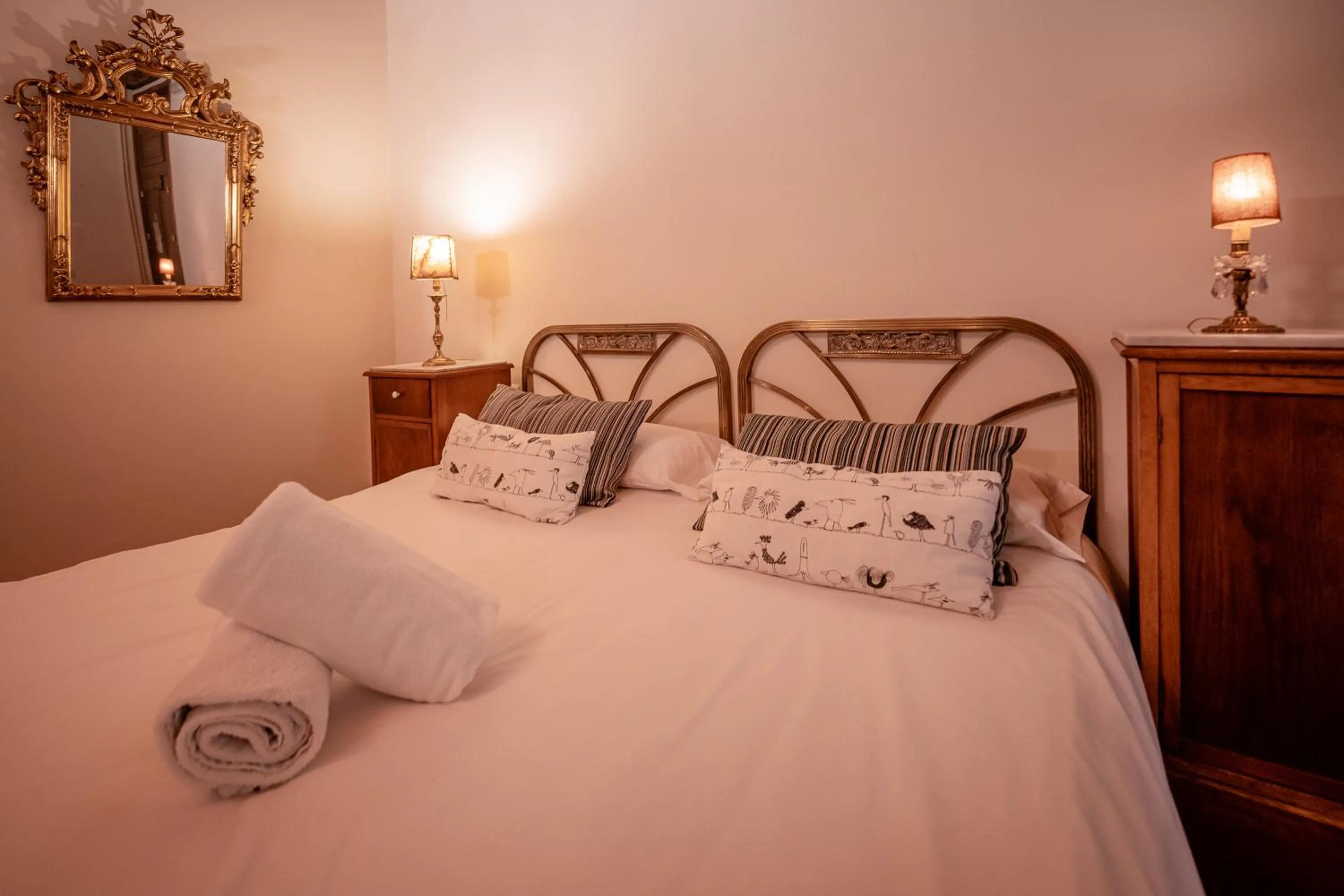 Bed in Hotel Mas de Xaxas