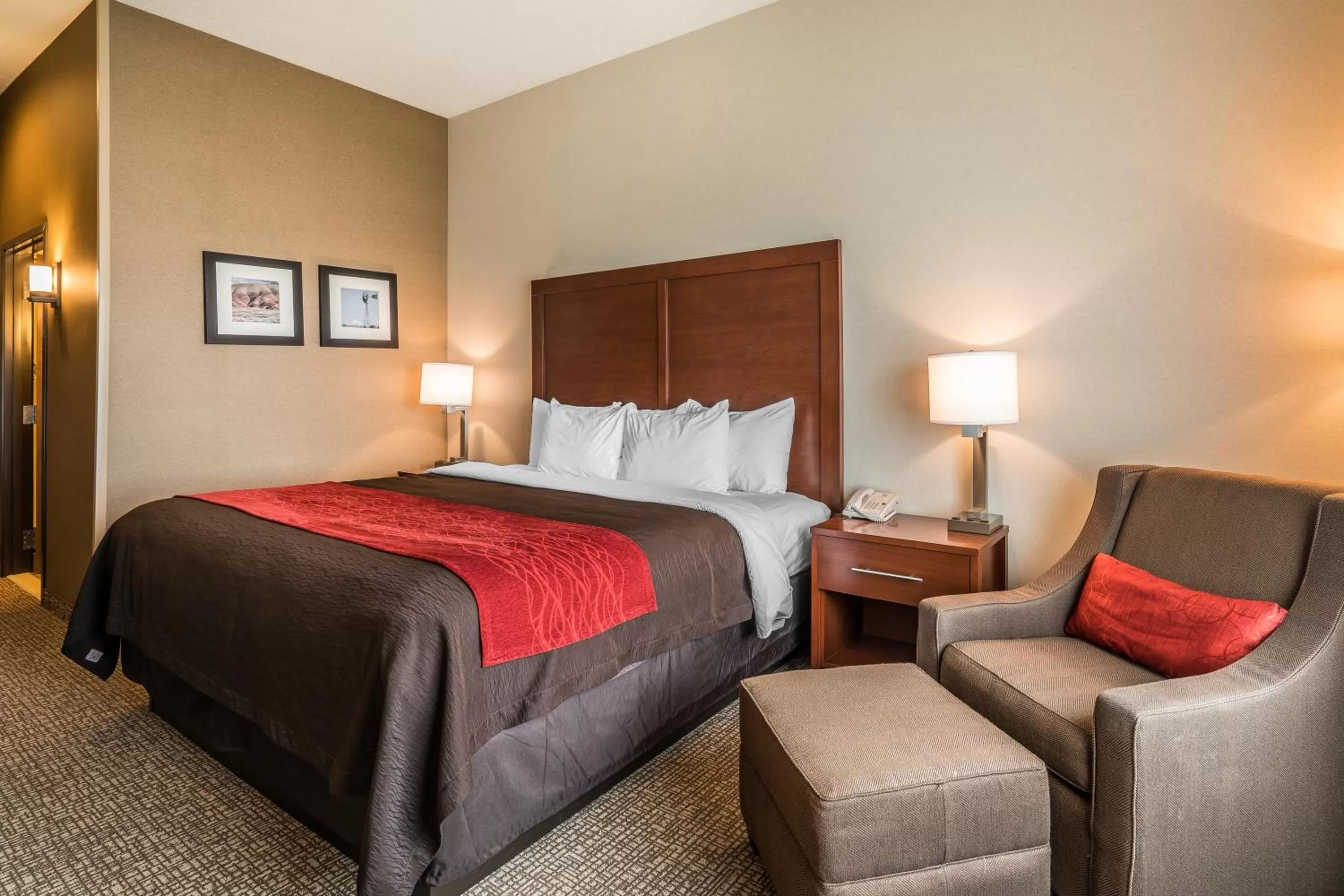 Bed in Comfort Inn & Suites Hermiston