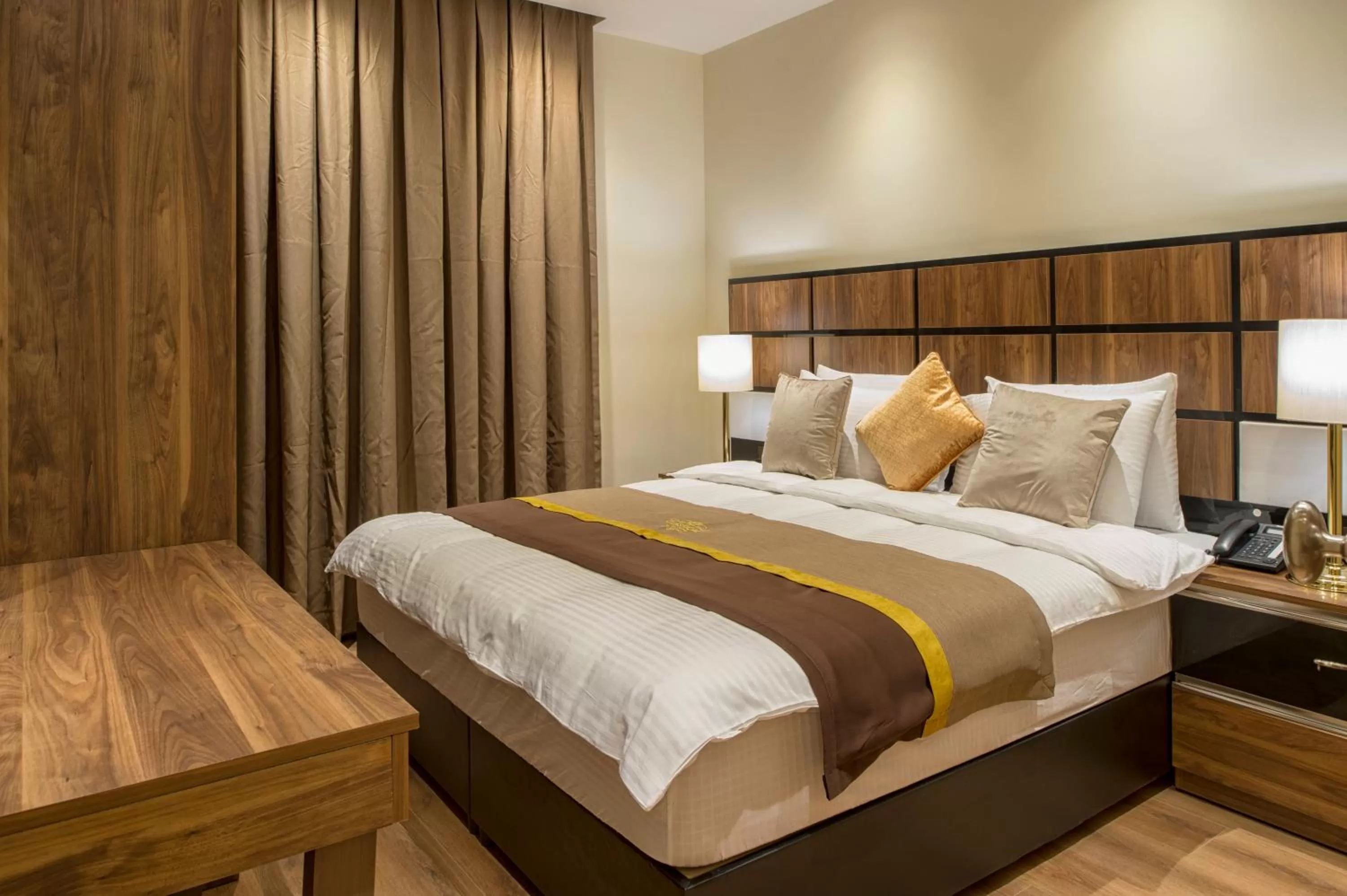 Bed in Classical Hotel Suites