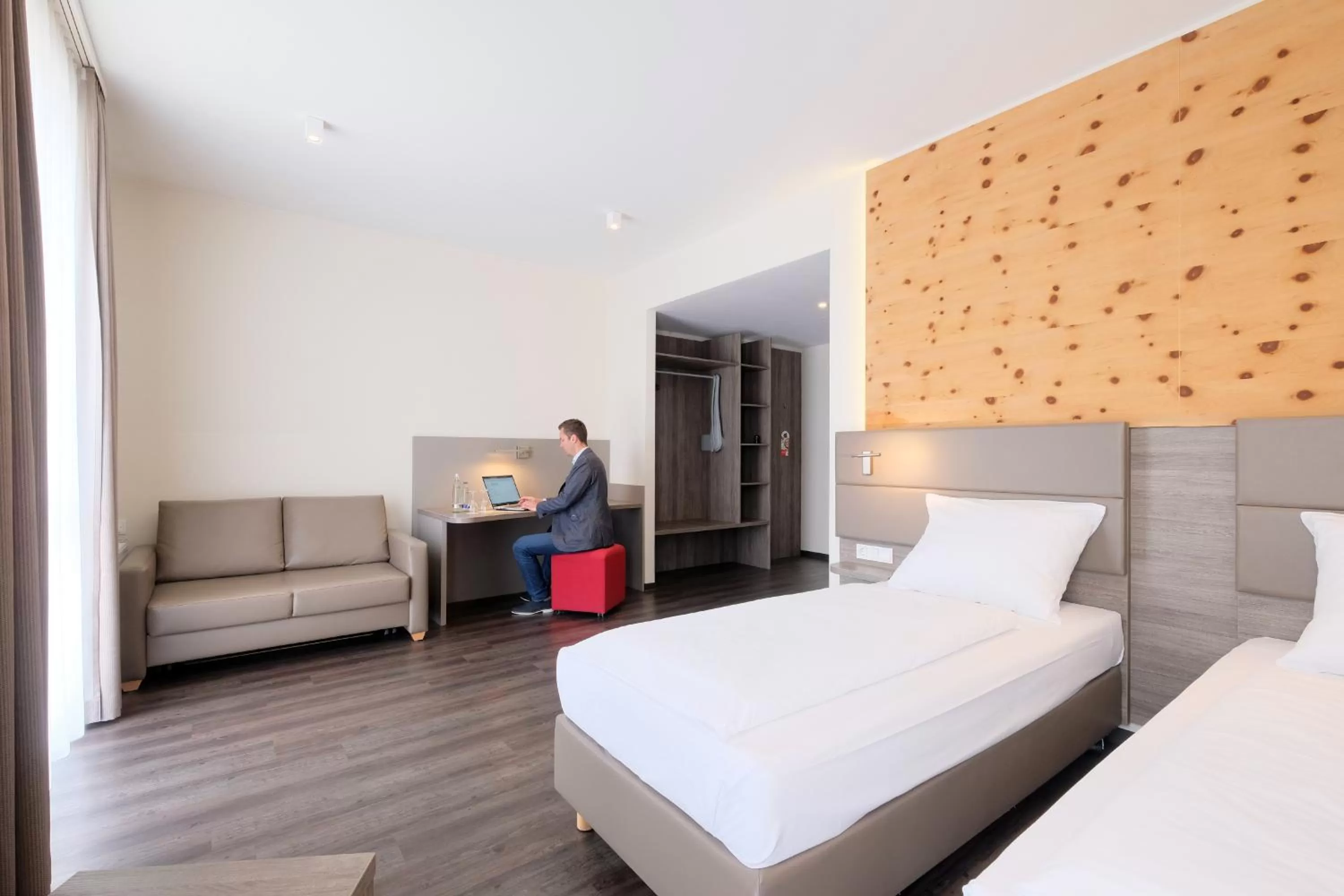 View (from property/room), Bed in Amaro Hotel