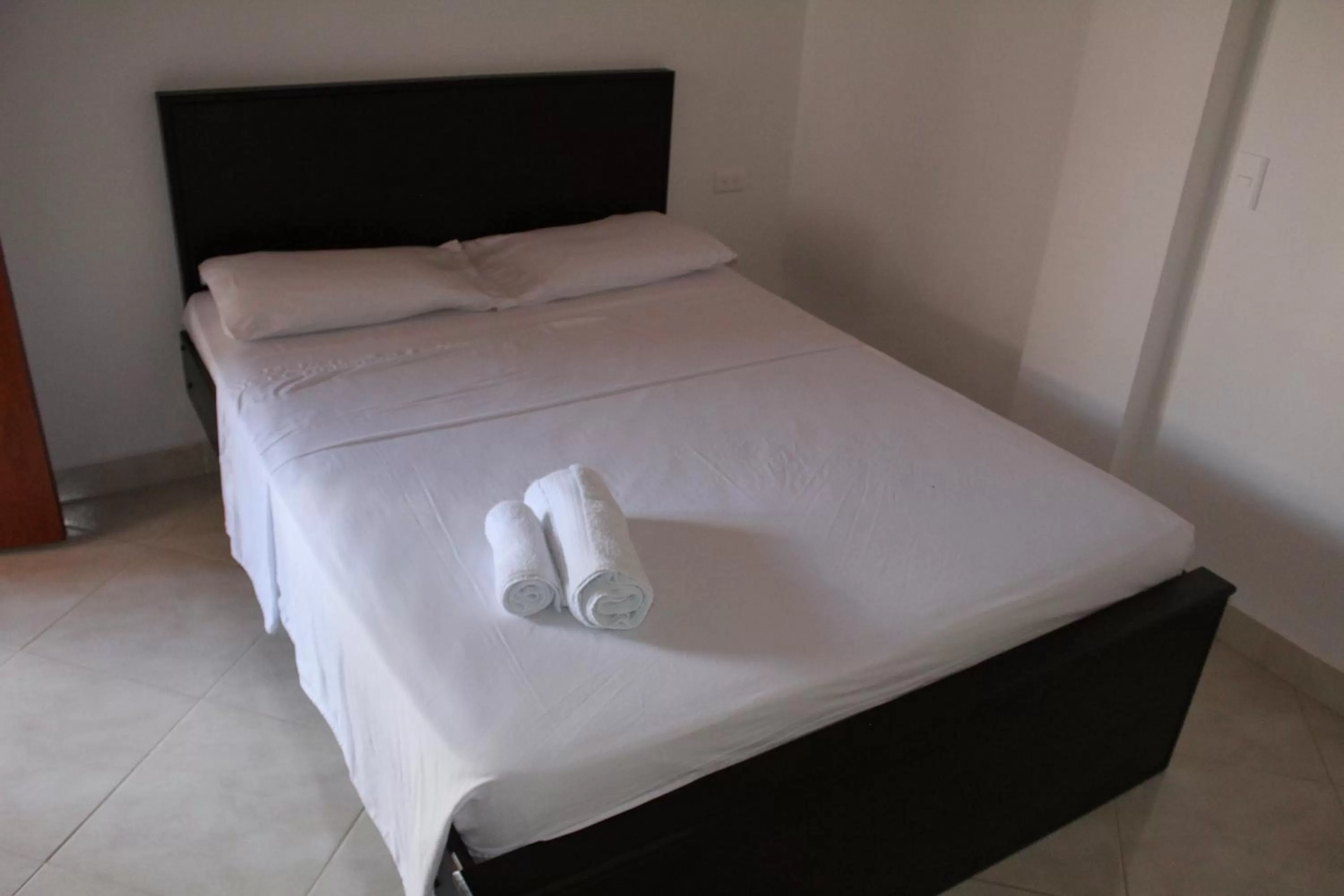 Bed in Hotel La Ceiba