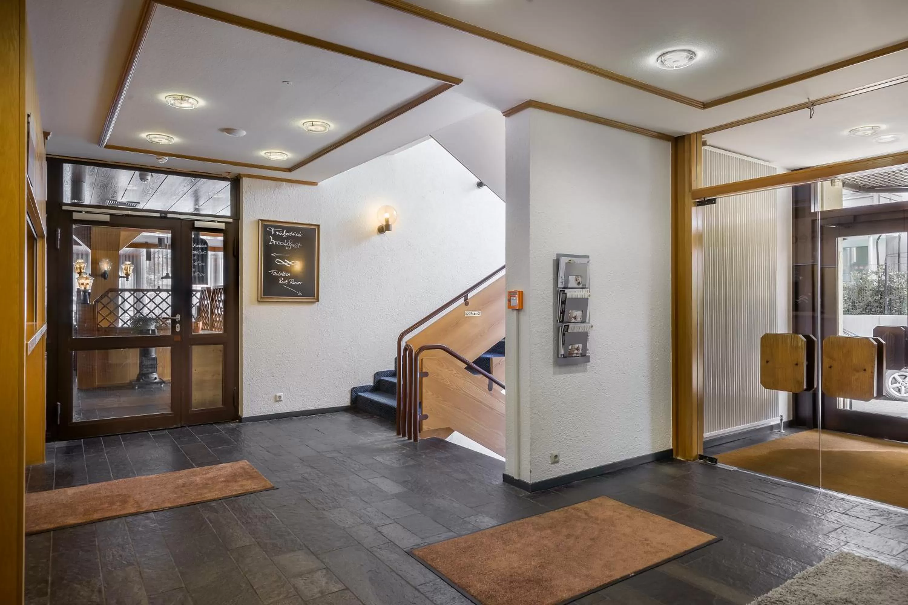 Lobby or reception in Hotel Strohgäu