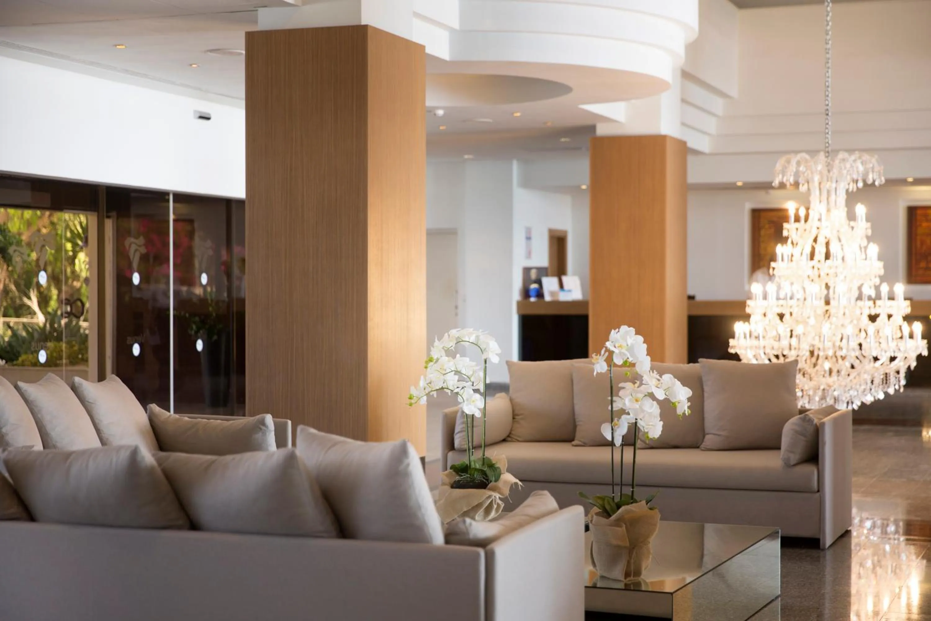 Lobby or reception in Venus Beach Hotel