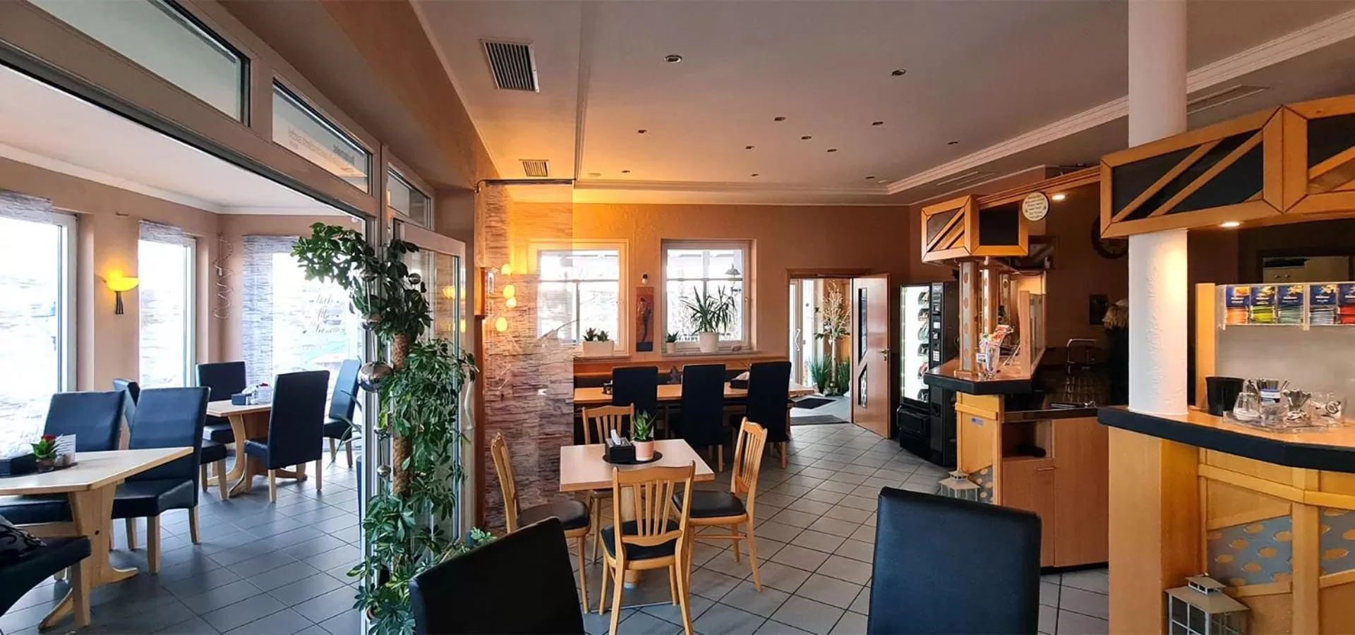 Communal lounge/ TV room, Restaurant/Places to Eat in Donau-Hotel