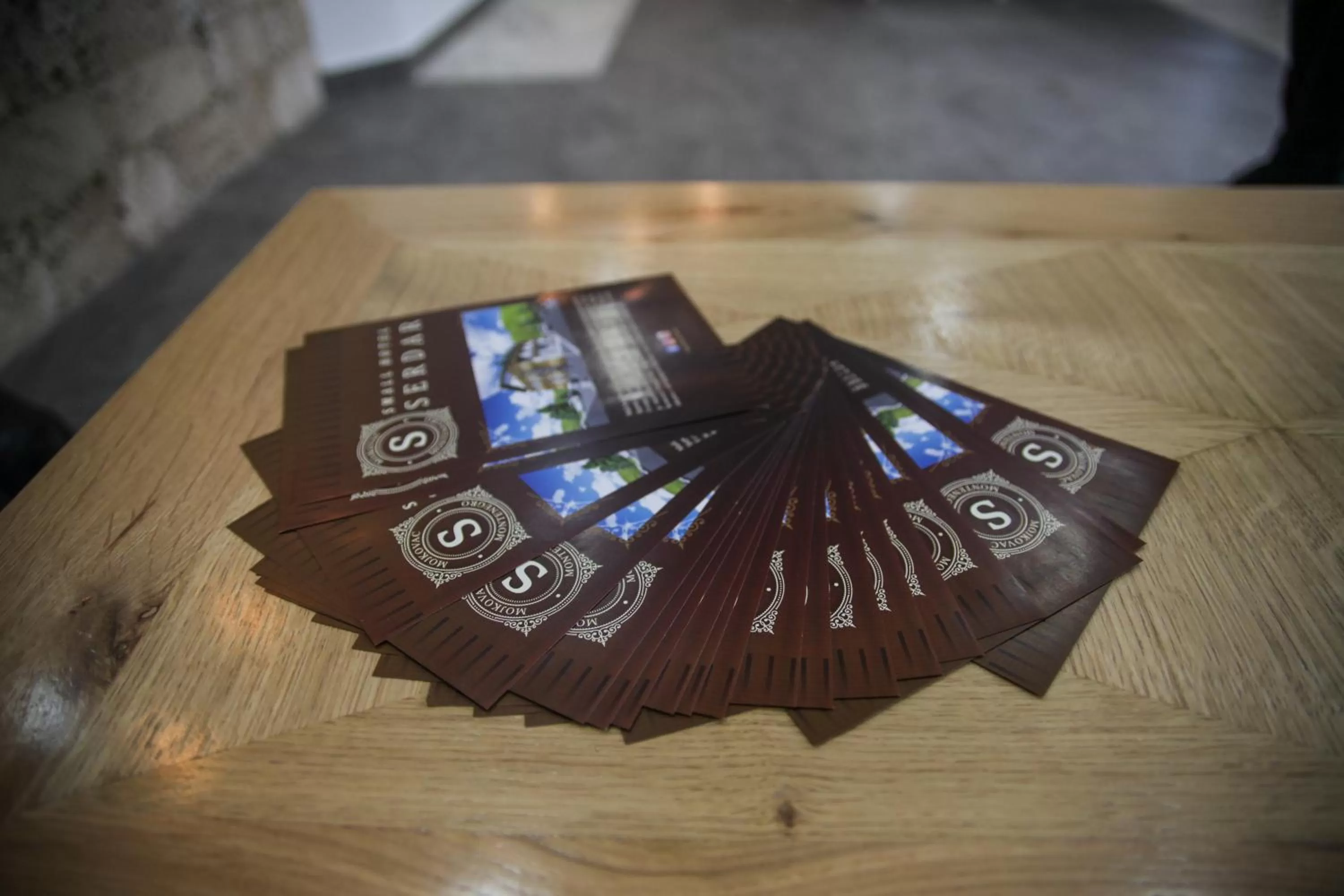 Logo/Certificate/Sign in Hotel Serdar