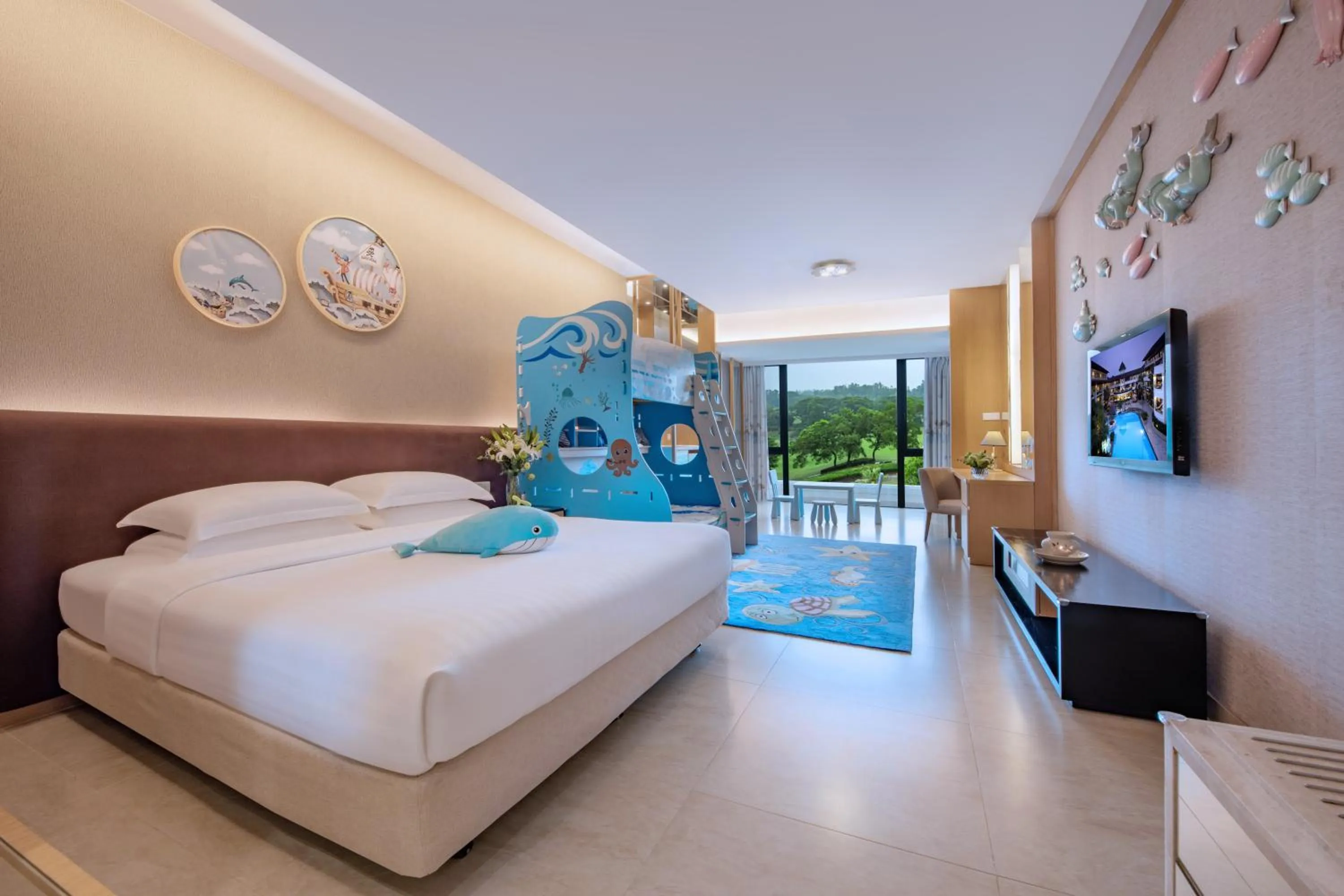 children, Bed in Mission Hills Hotel Resorts Shenzhen