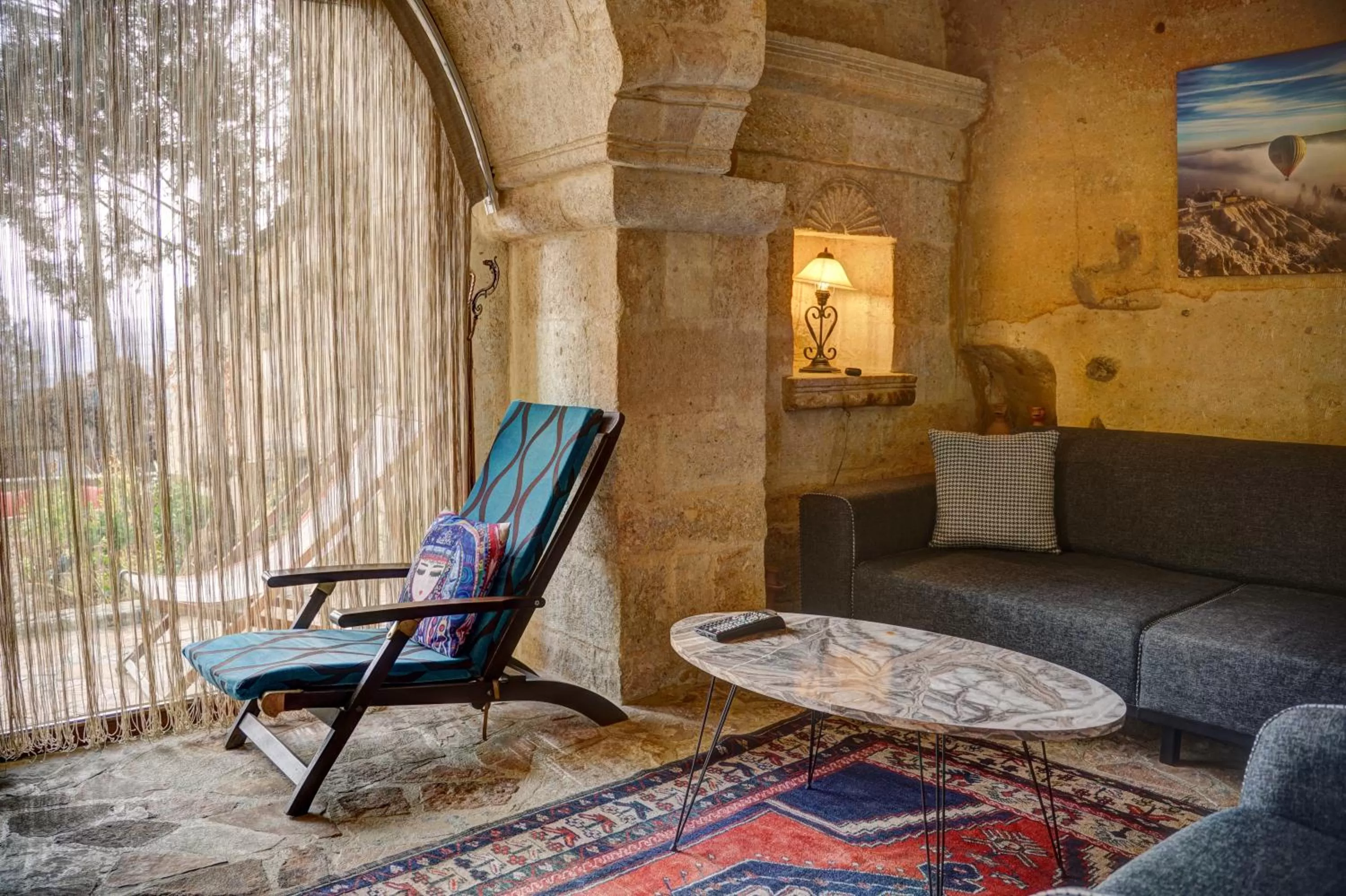 Seating area in 4 Oda Cave House - Special Class