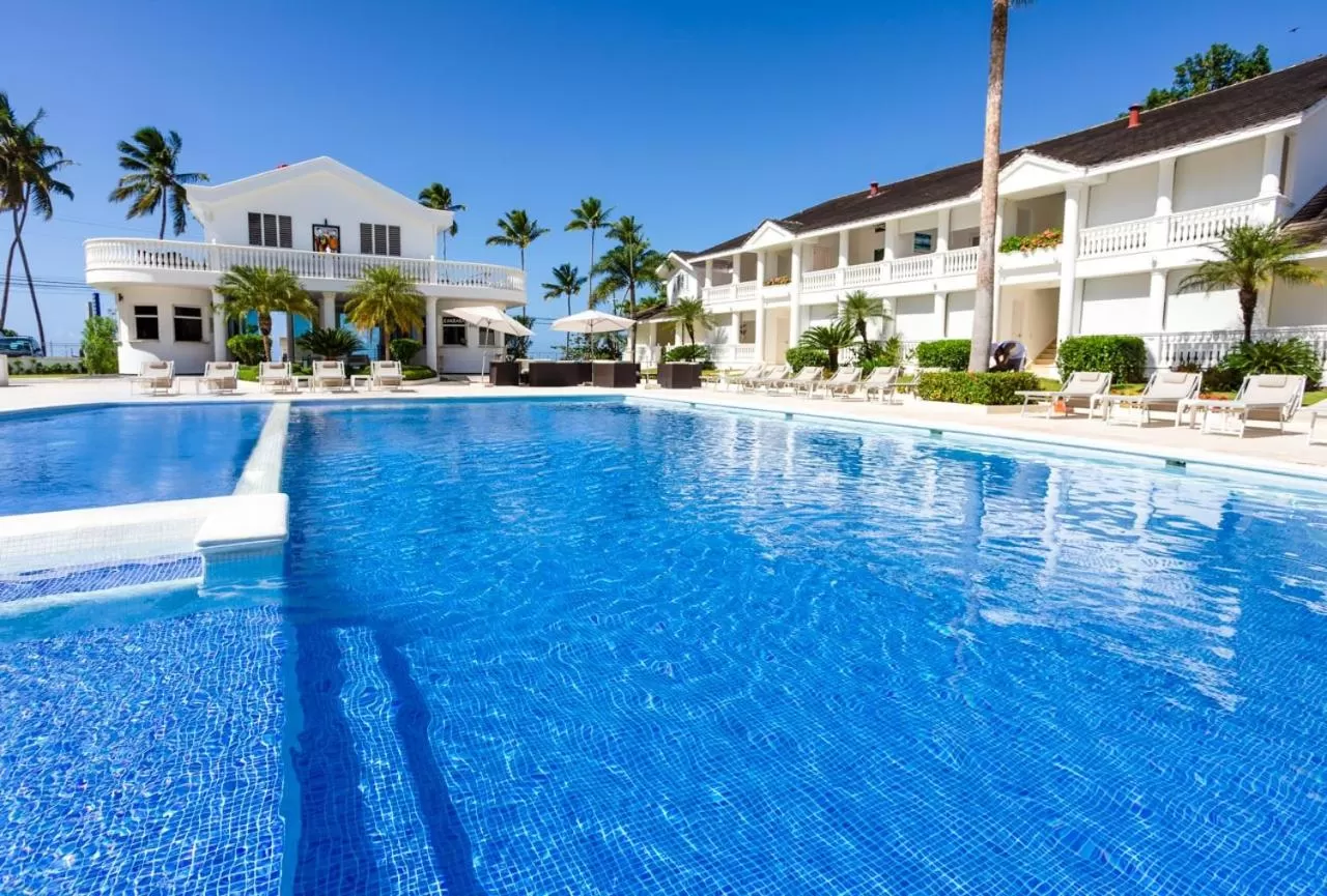 Pool view in Albachiara Hotel - Las Terrenas