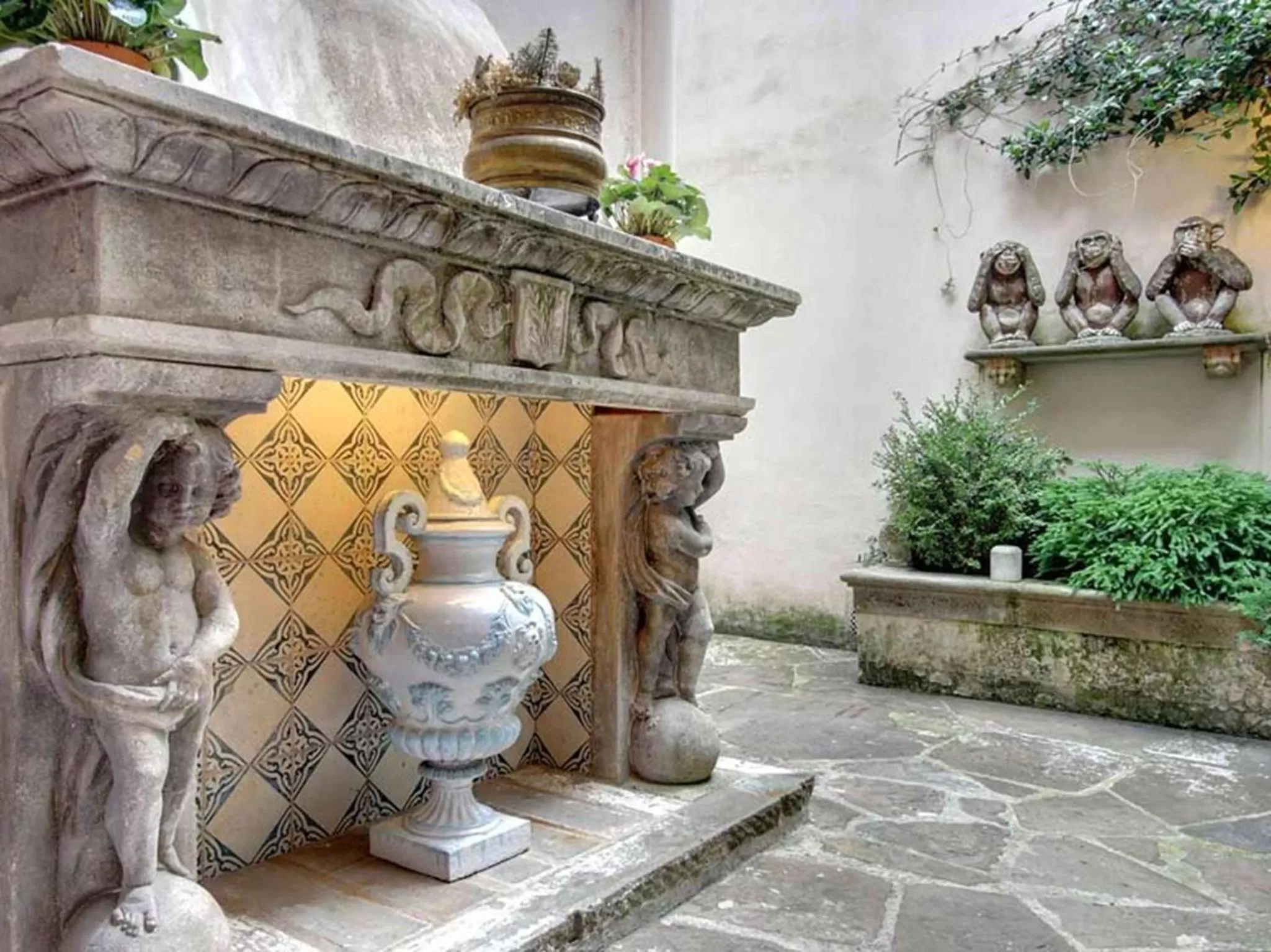 Garden in B&B Mr. My Resort