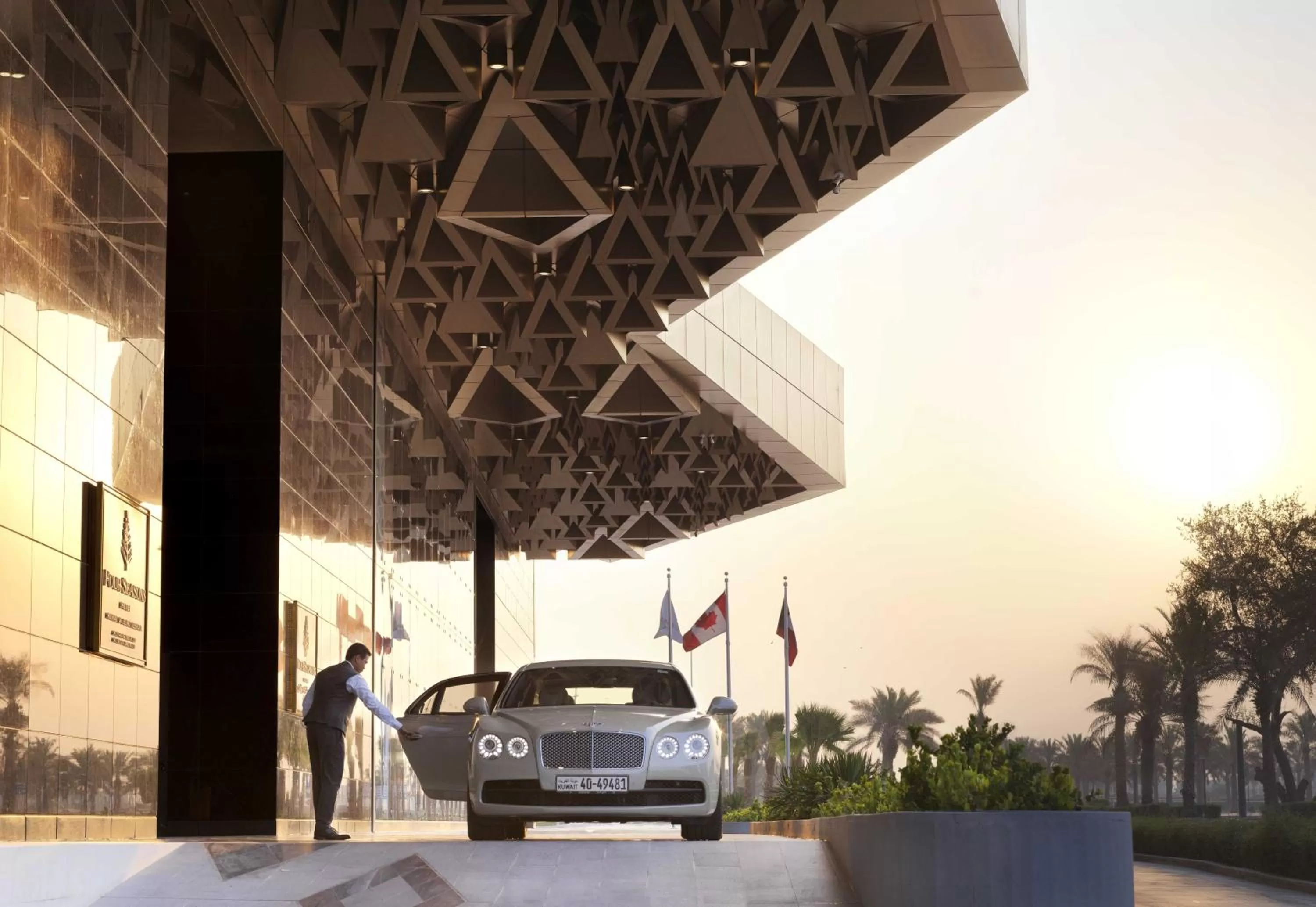 Property building in Four Seasons Hotel Kuwait at Burj Alshaya