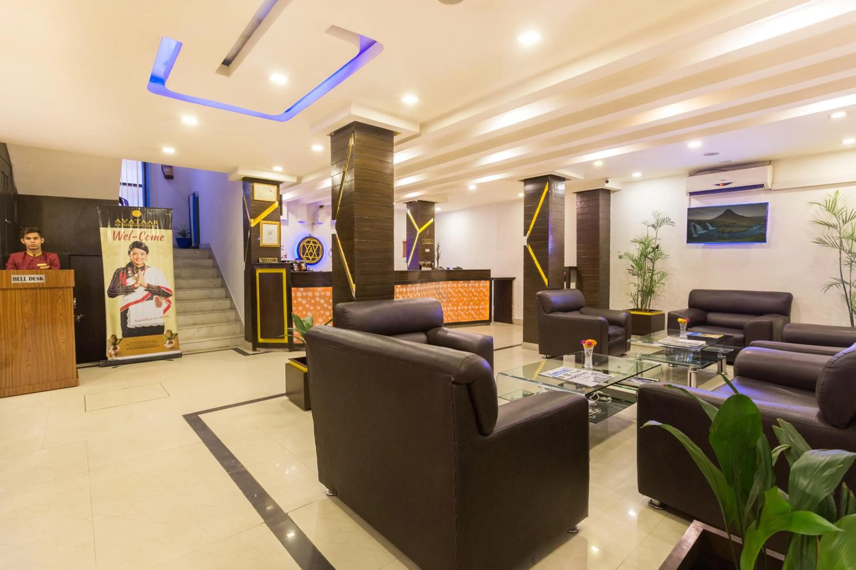 Lobby or reception in Avataar Kathmandu Hotel