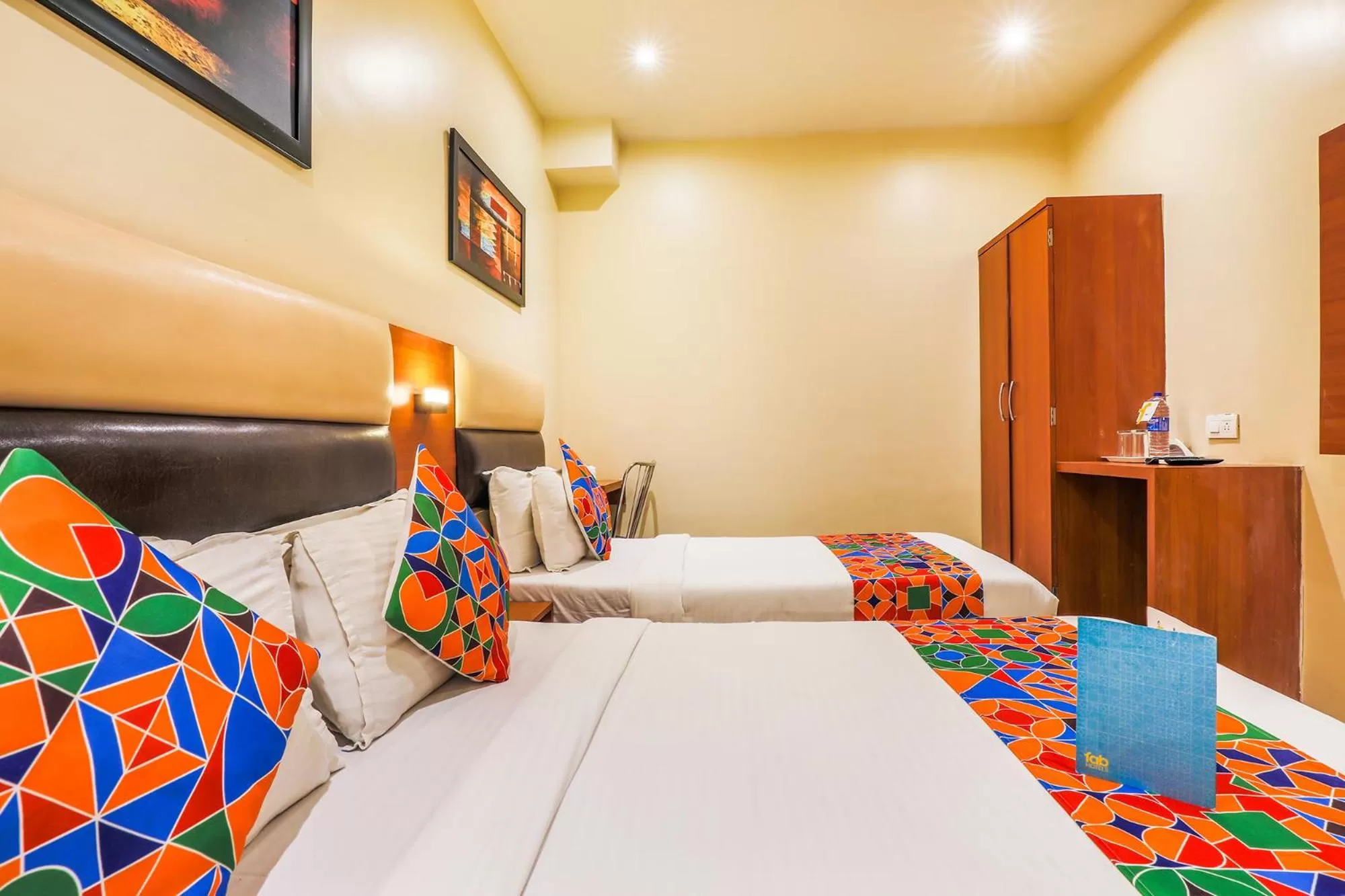 Bedroom, Bed in FabHotel Liwa International - Nr Mumbai International Airport