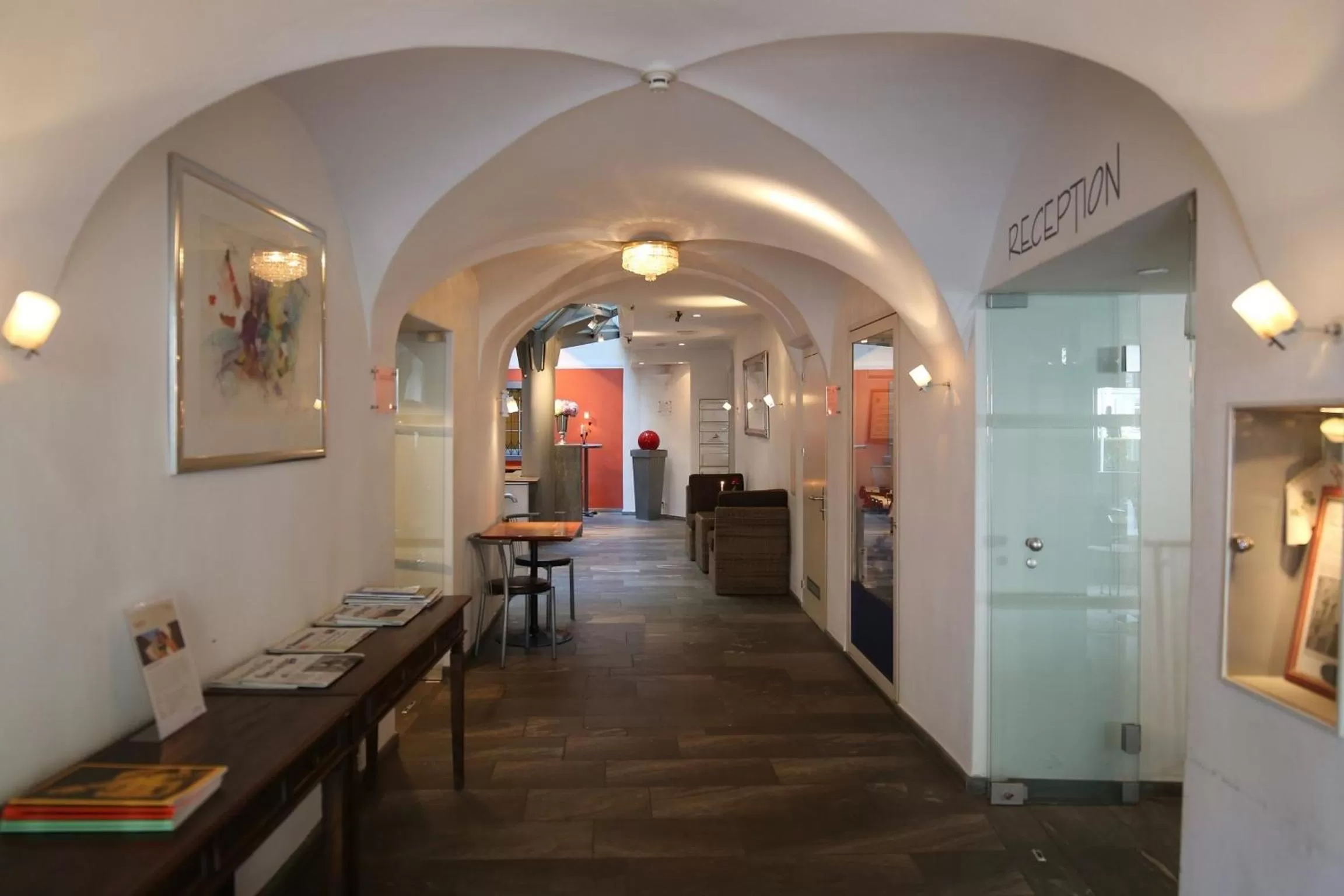 Lobby or reception in Ambiente Hotel Freieck