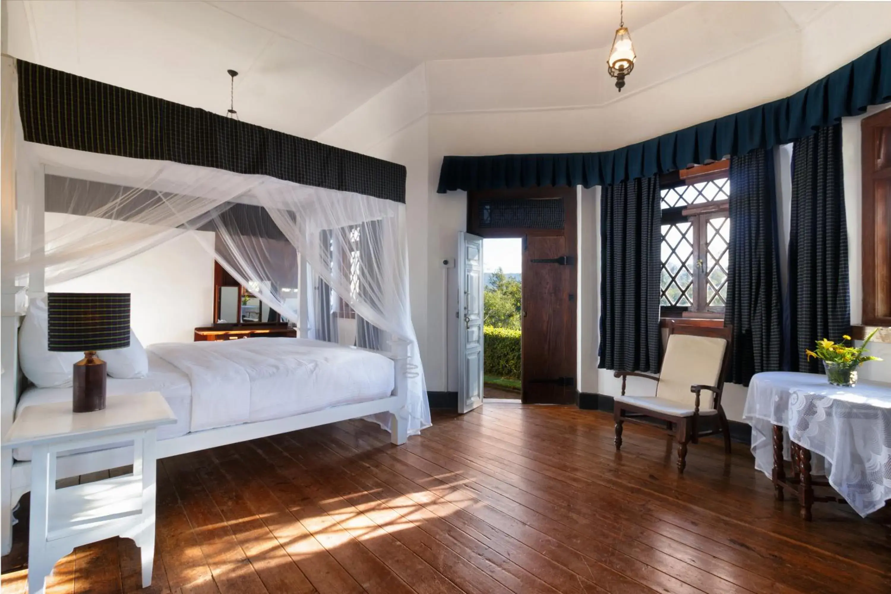 Superior Double (Farquharson) Includes evening tea with snacks and complimentary use of the jacuzzi and sauna. - single occupancy in Scottish Planter Bungalow- Thema Collection Superior Double (Farquharson) Includes evening tea with snacks and complimentary use of the jacuzzi and sauna. - single occupancy in Scottish Planter Bungalow- Thema Collection