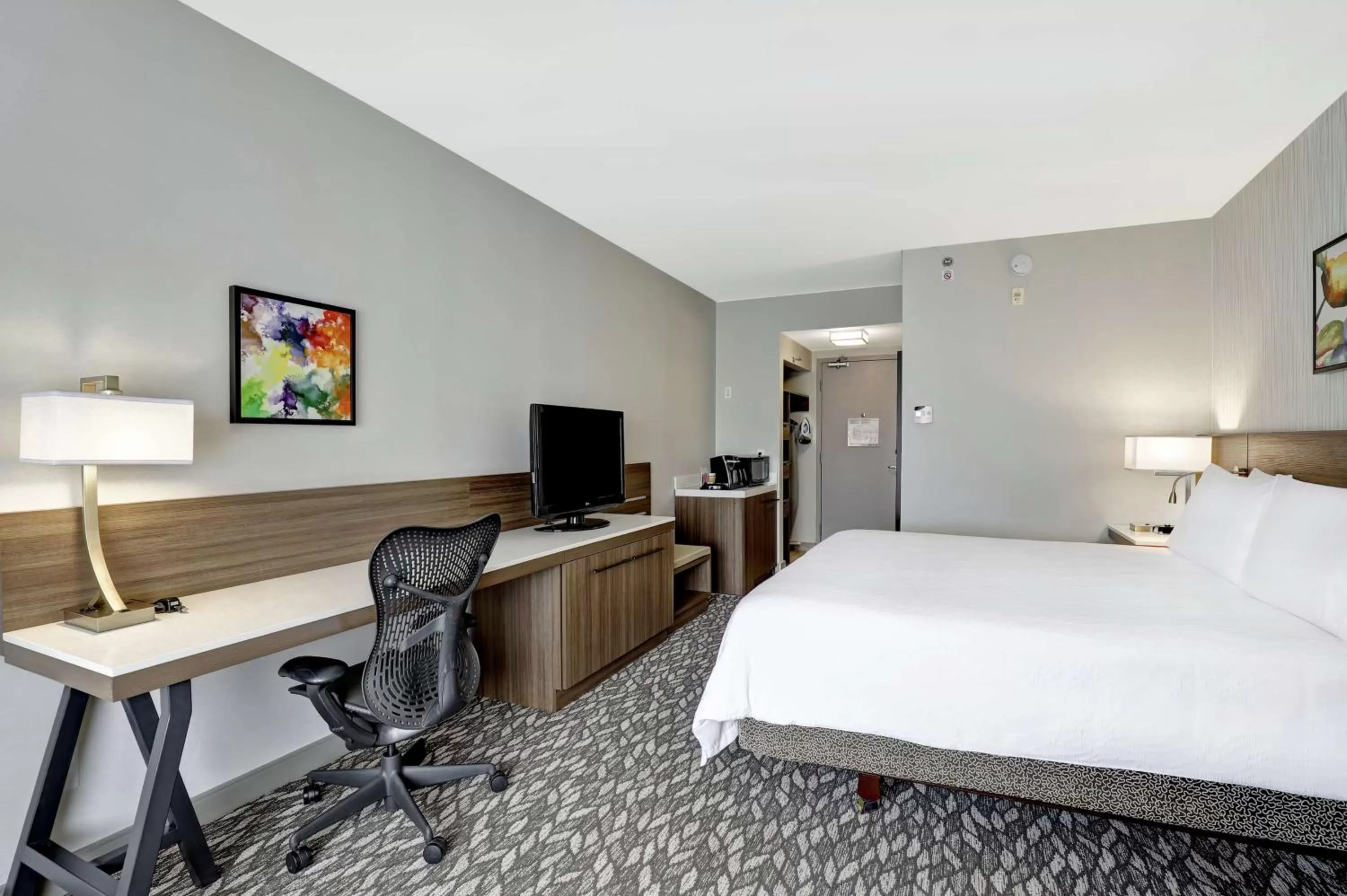 Bedroom, Bed in Hilton Garden Inn Toronto/Ajax
